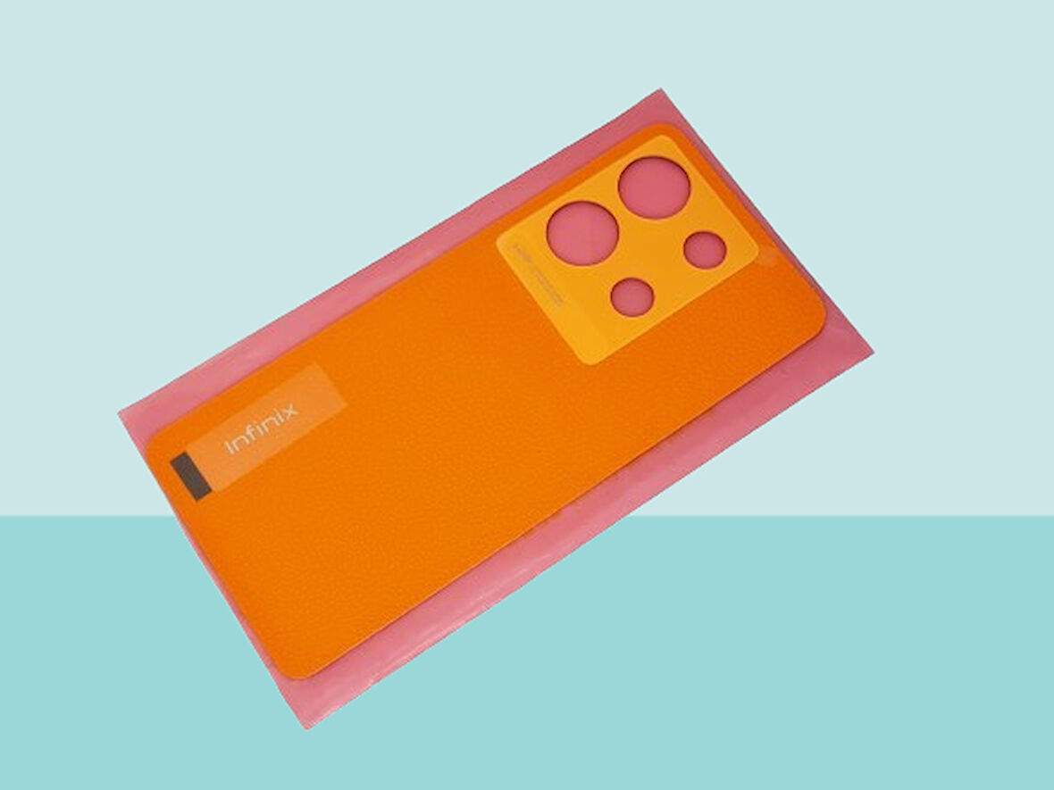 Tkgz - Infinix NOTE 30 Arka Kapak Batarya Kapağı - TURUNCU