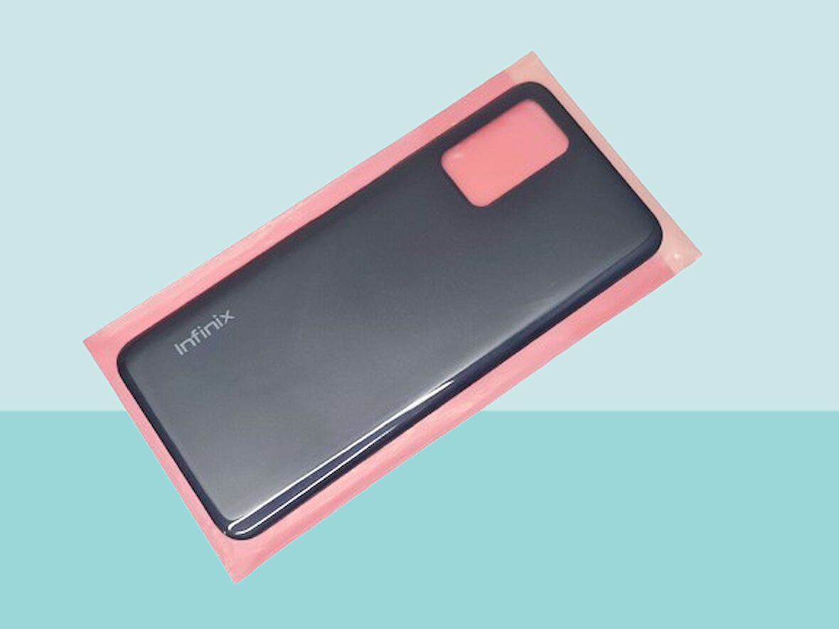 Tkgz - Infinix NOTE 8 Arka Kapak Batarya Kapağı - SİYAH