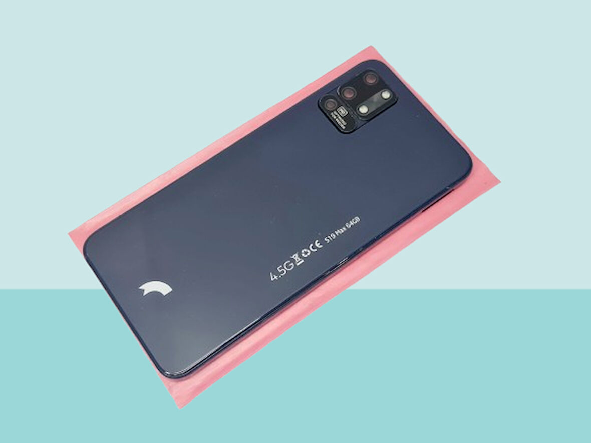 Tkgz - Reeder S19 Max FULL KASA Arka Kapak Batarya Kapağı - SİYAH