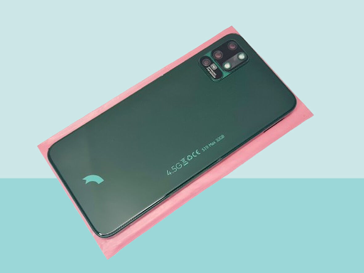 Tkgz - Reeder S19 Max FULL KASA Arka Kapak Batarya Kapağı - YEŞİL