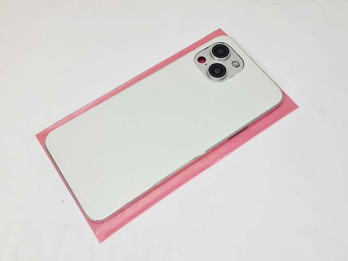 Tkgz - Reeder S23 Max PRO FULL KASA Arka Kapak Batarya Kapağı - BEYAZ