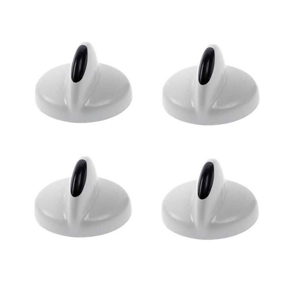 ALTUS UYUMLU OCAK DÜĞMESİ BEYAZ , SET ÜSTÜ OCAK , OCAK DÜĞME 4 LÜ