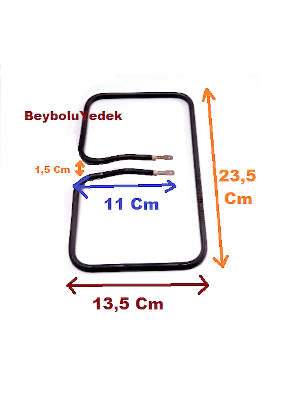 Tefal Tost Makinesi Rezistans 23,5 cm x 13,5 cm 230 V - 800 Watt