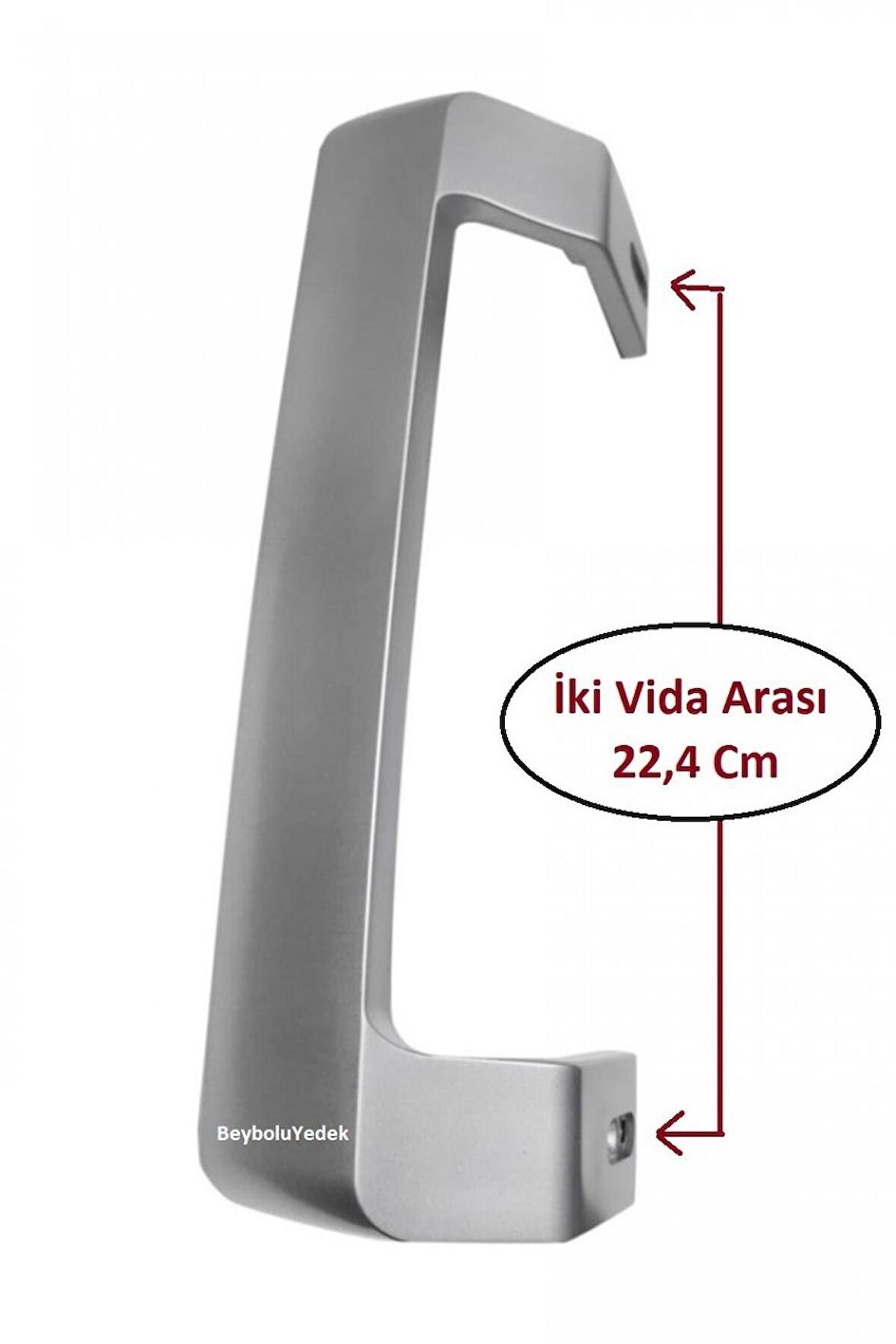 Beko 9330 NM Buzdolabı Kapı Kolu Gri Renk Buzdolabı Kol