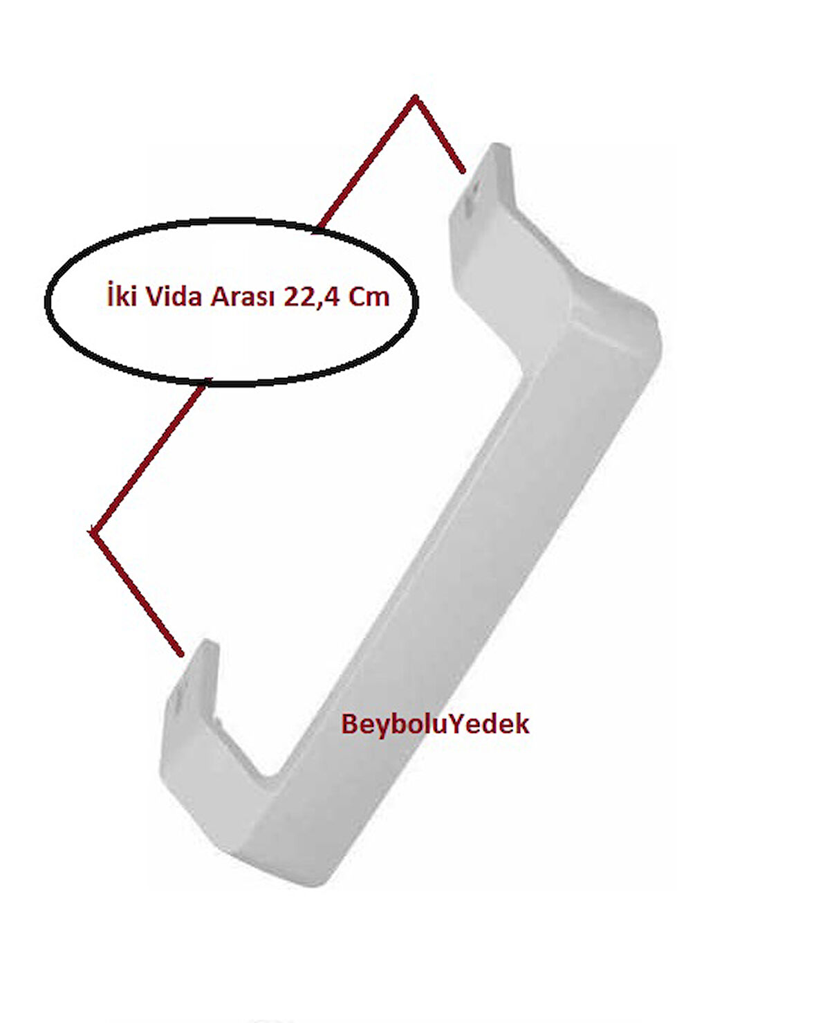 Keysmart key 707 Buzdolabı Kapı Kolu BEYAZ Renk Buzdolabı Kol