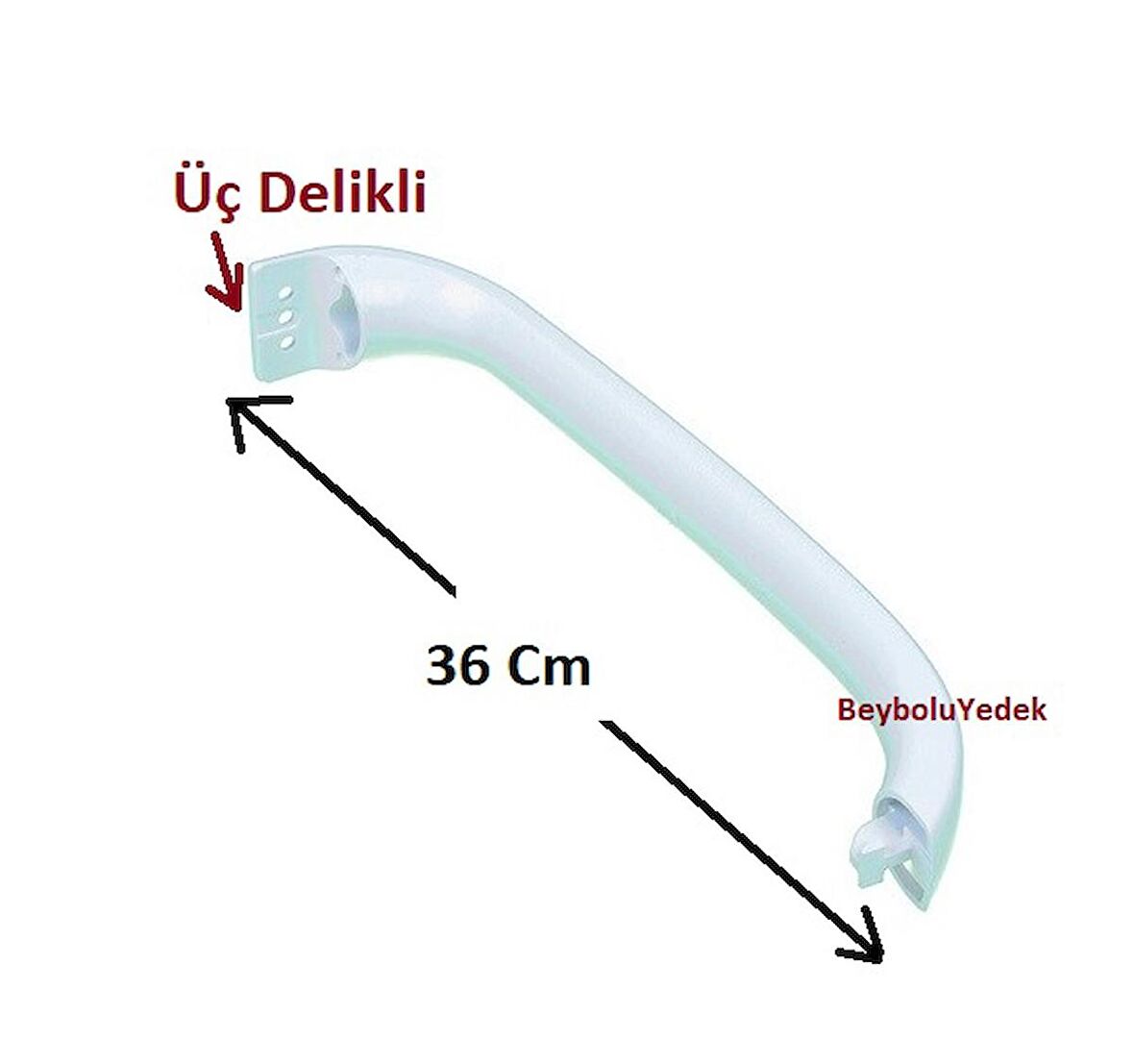 Profilo Buzdolabı Kapı Kolu BEYAZ Renk Buzdolabı Kol