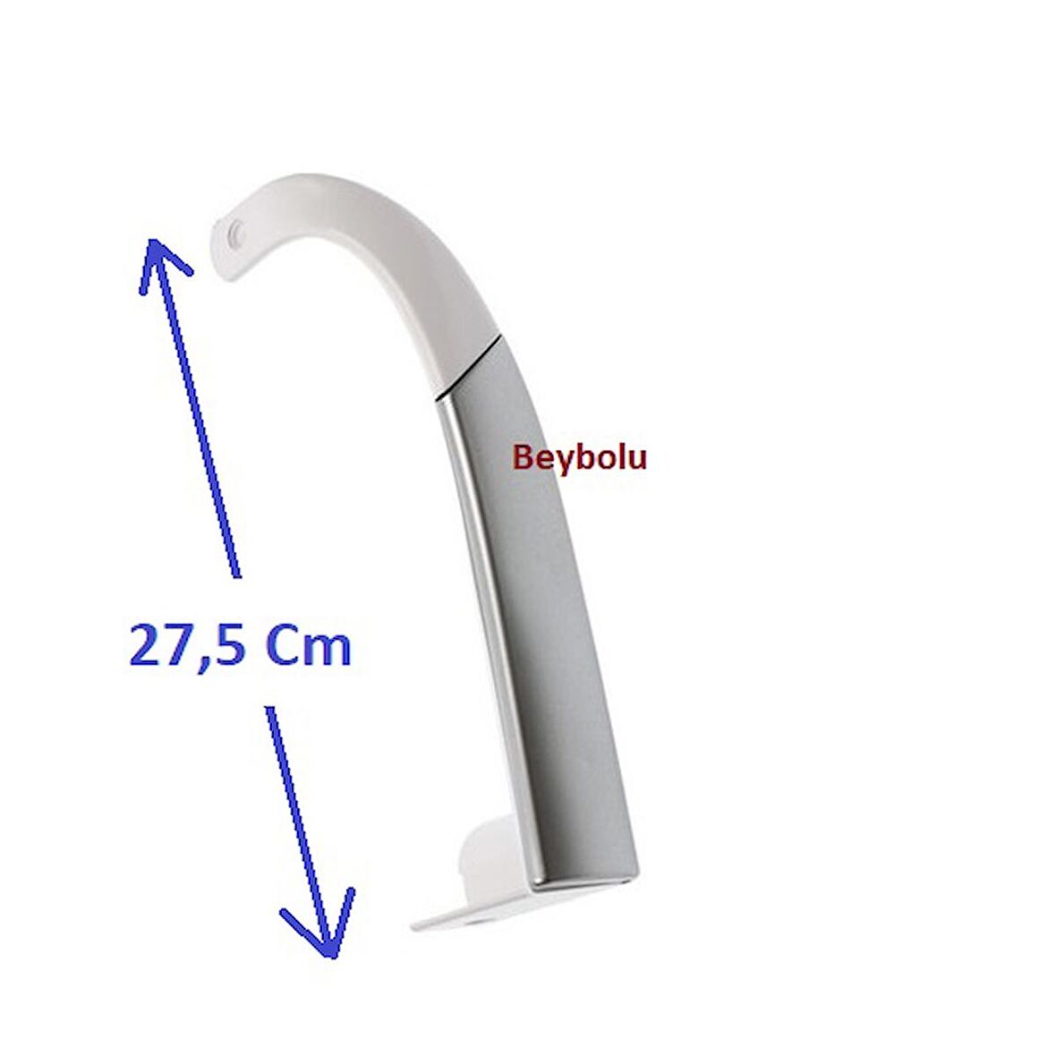 Beko D 8450 SM DİF  Buzdolabı ÜST Kapı Kolu Gri-Beyaz Renk