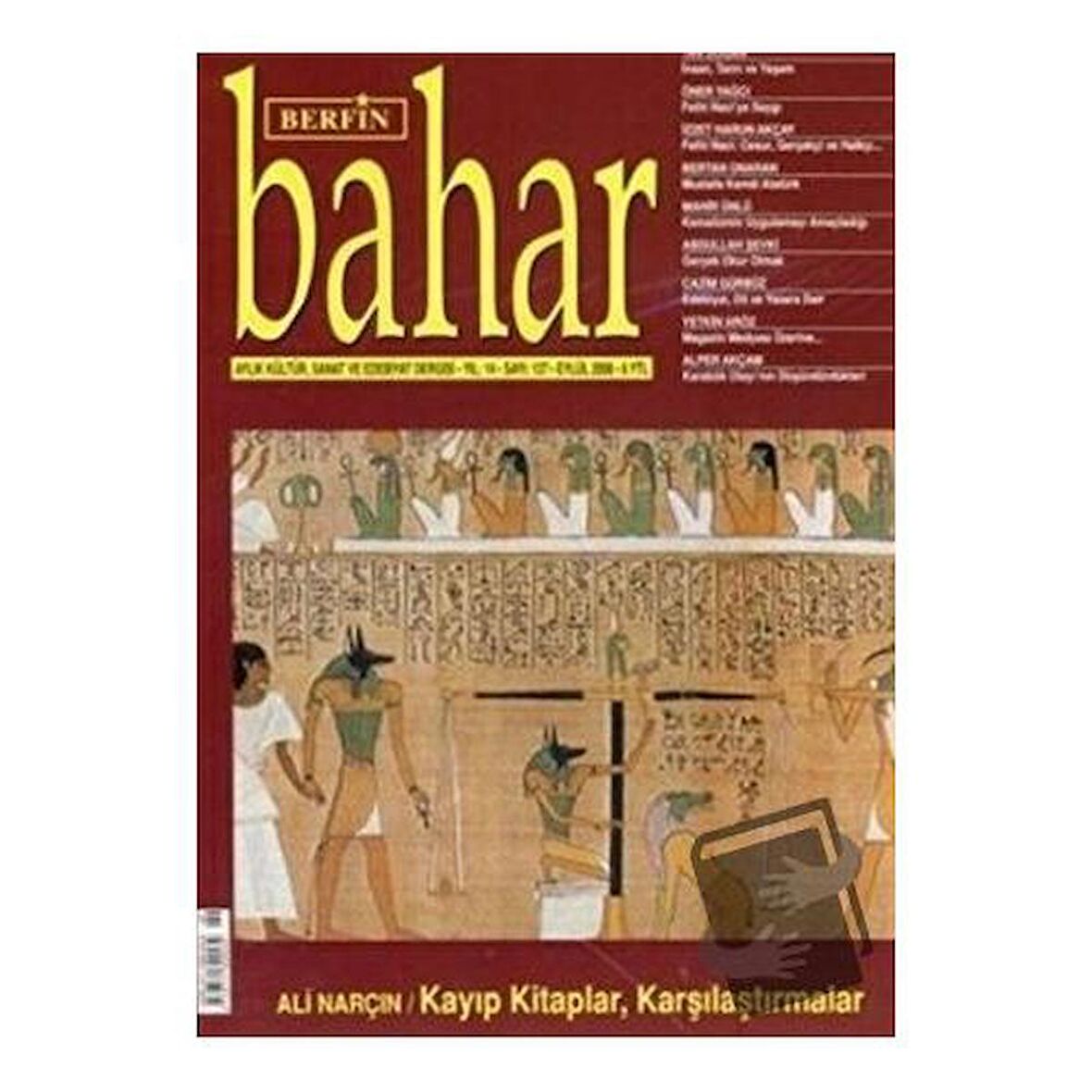 Berfin Bahar Aylık Kültür, Sanat ve Edebiyat Dergisi Sayı: 127