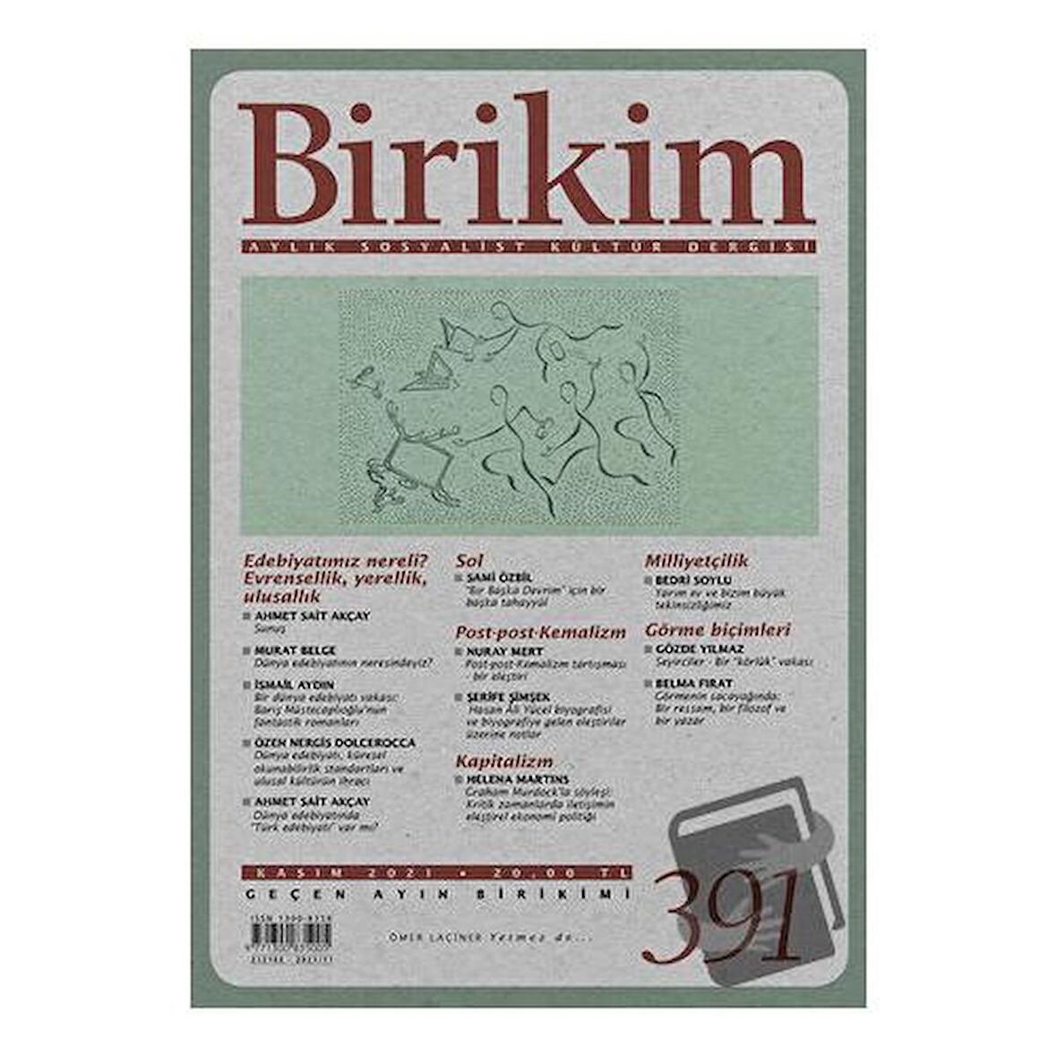 Birikim Sayı 391 Aylık Sosyalist Kültür Dergisi Kasım 2021
