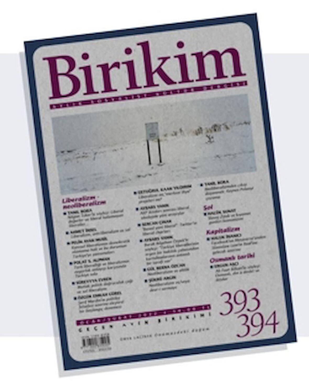 Birikim Aylık Sosyalist Kültür Dergisi Sayı: 393 - 394 Ocak - Şubat 2022