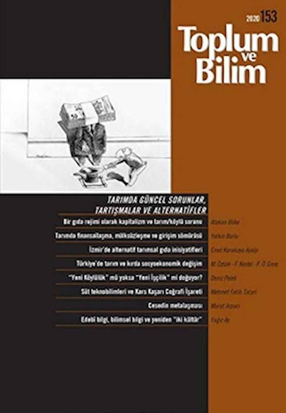 Toplum ve Bilim Dergisi Sayı: 153