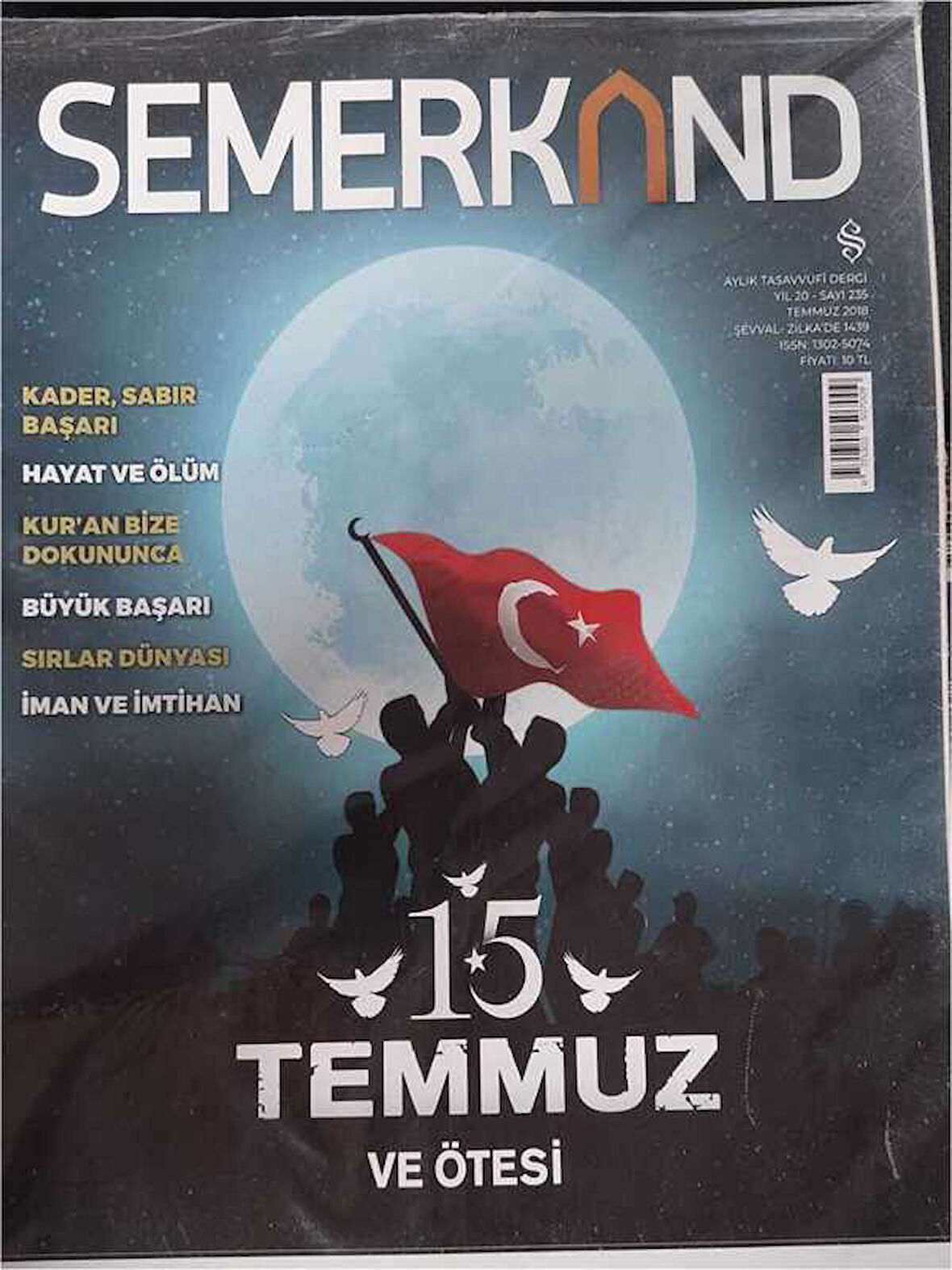 Semerkand Aylık Tasavvufi Dergi / Yıl 20 - Sayı 235