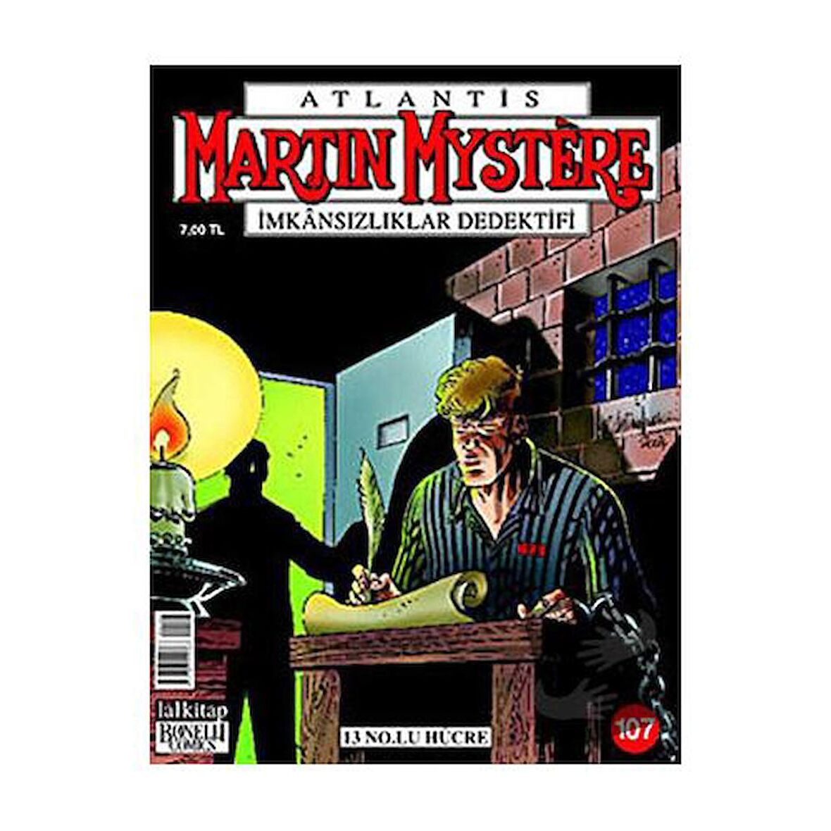 Martin Mystere Sayı: 107 13 No.lu Hücre