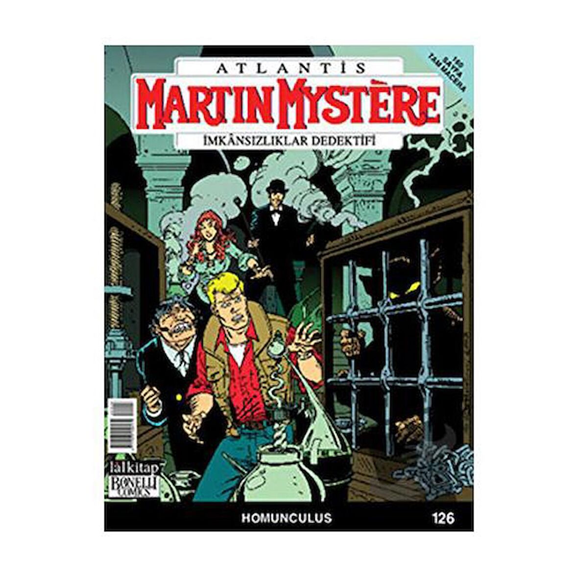Martin Mystere İmkansızlıklar Dedektifi Sayı: 126 - Homunculus