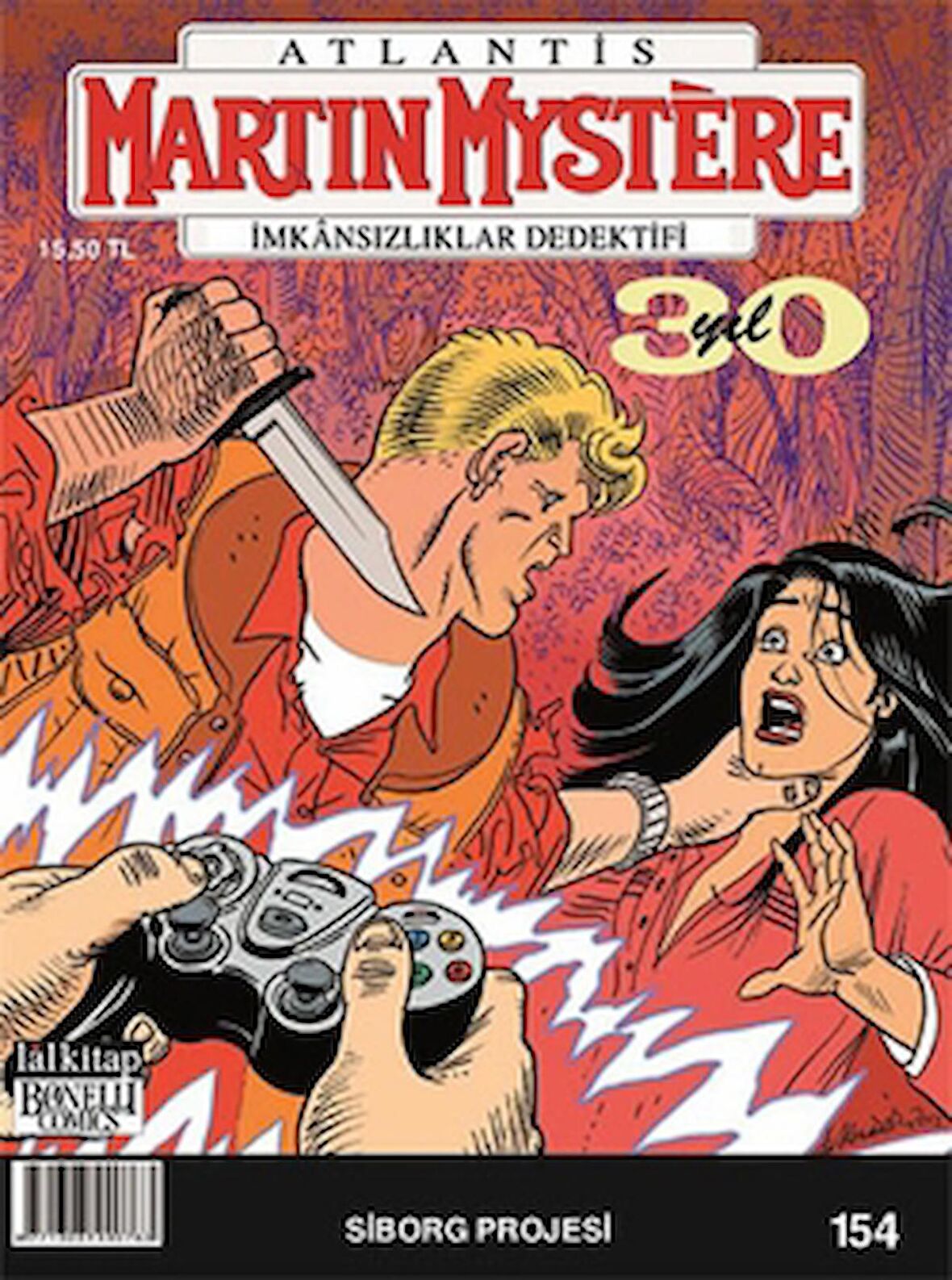 Atlantis Martin Mystere Sayı: 154 İmkansızlıklar Dedektifi - Siborg Projesi