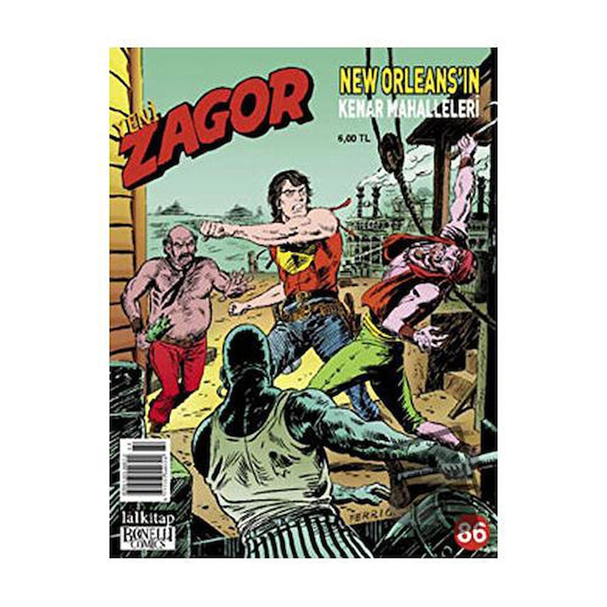 Yeni Zagor Sayı: 86 New Orleans’ın Kenar Mahalleleri