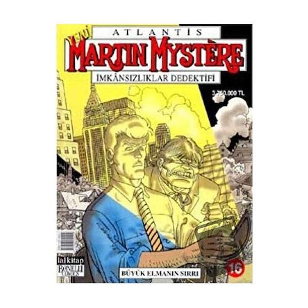 Martin Mystere Atlantis Sayı:16 Büyük Elmanın Sırrı