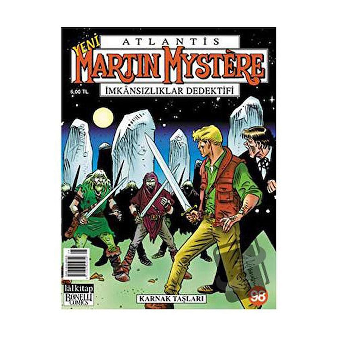 Yeni Martin Mystere Sayı: 98 - Karnak Taşları