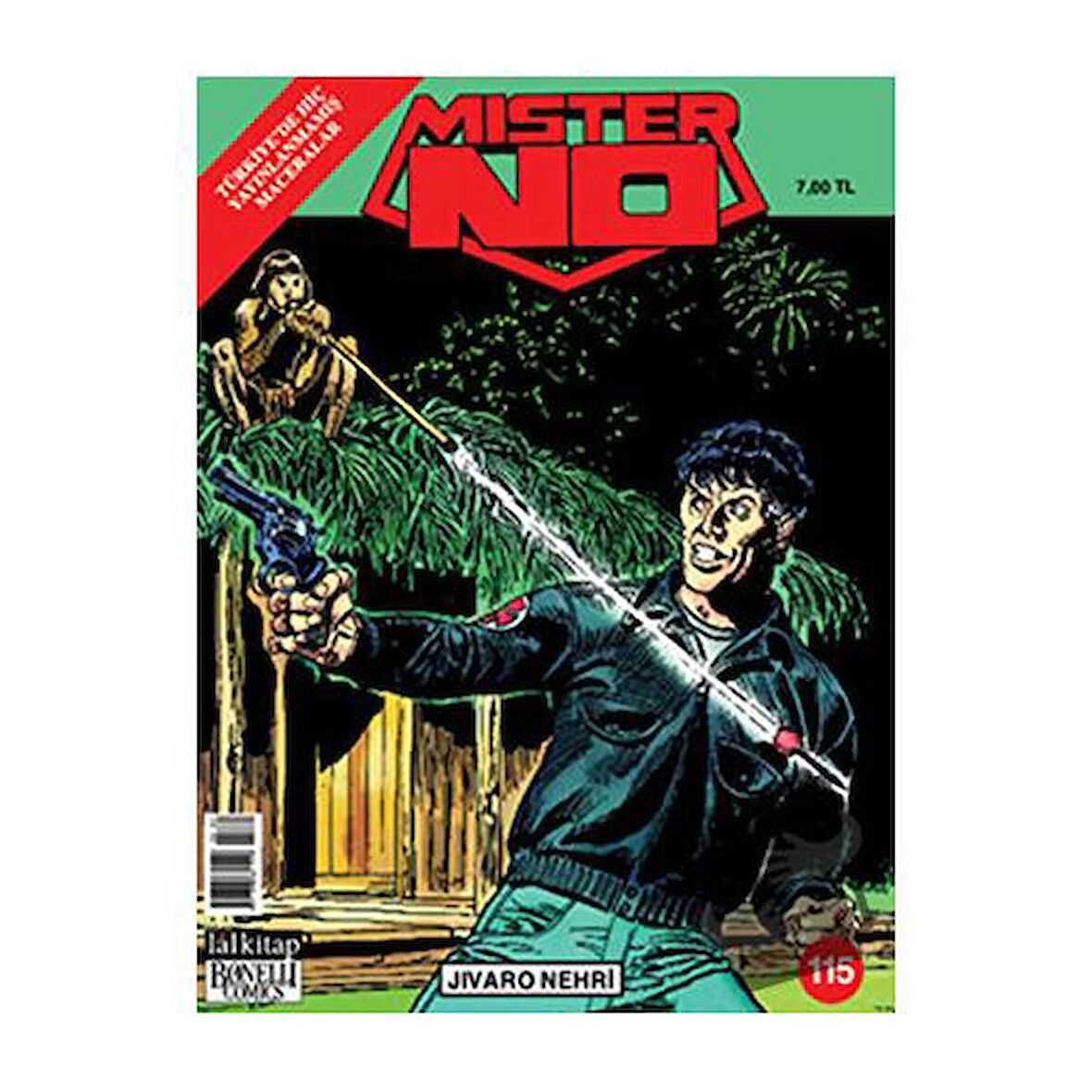 Mister No Sayı: 115 Jivaro Nehri