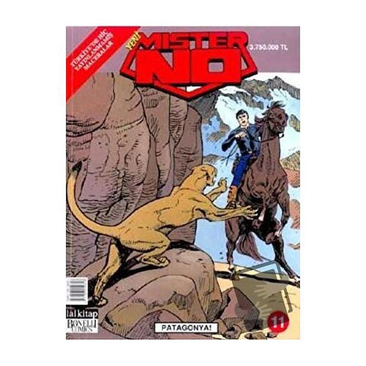 Mister No Patagonya! Sayı: 11
