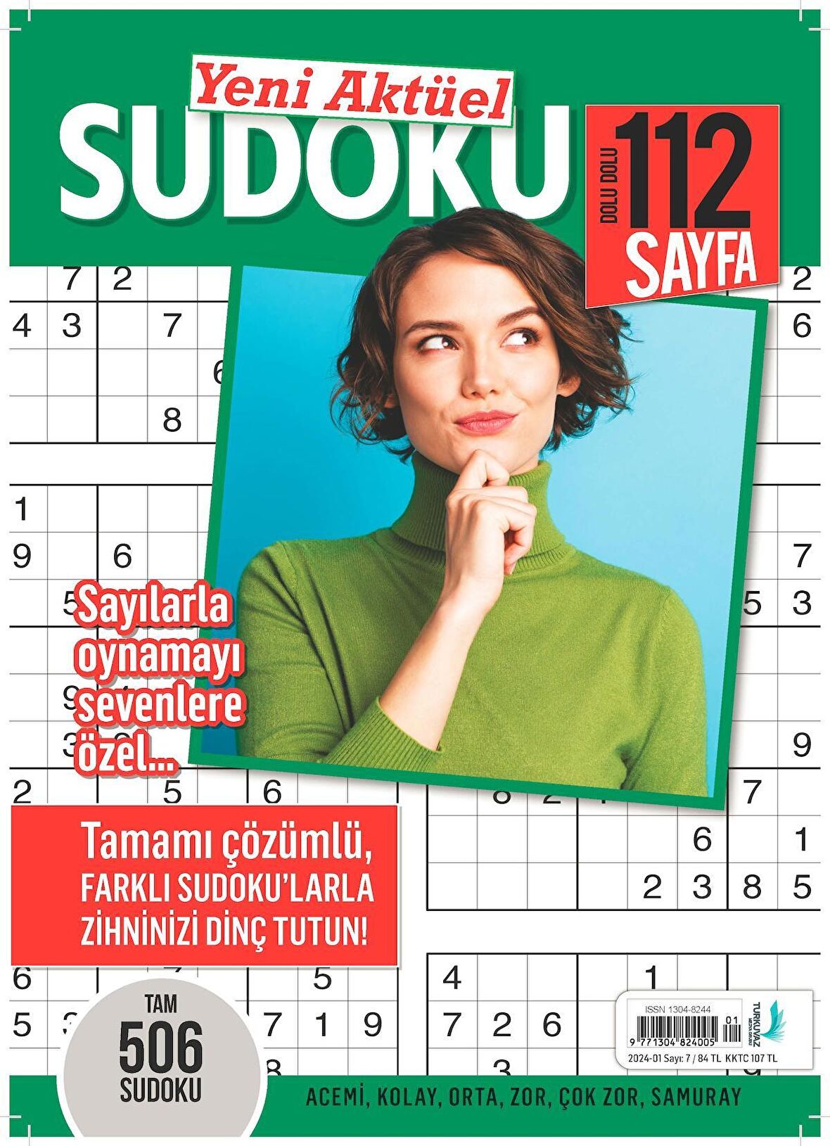 YENİ AKTÜEL SUDOKU BULMACA 2024