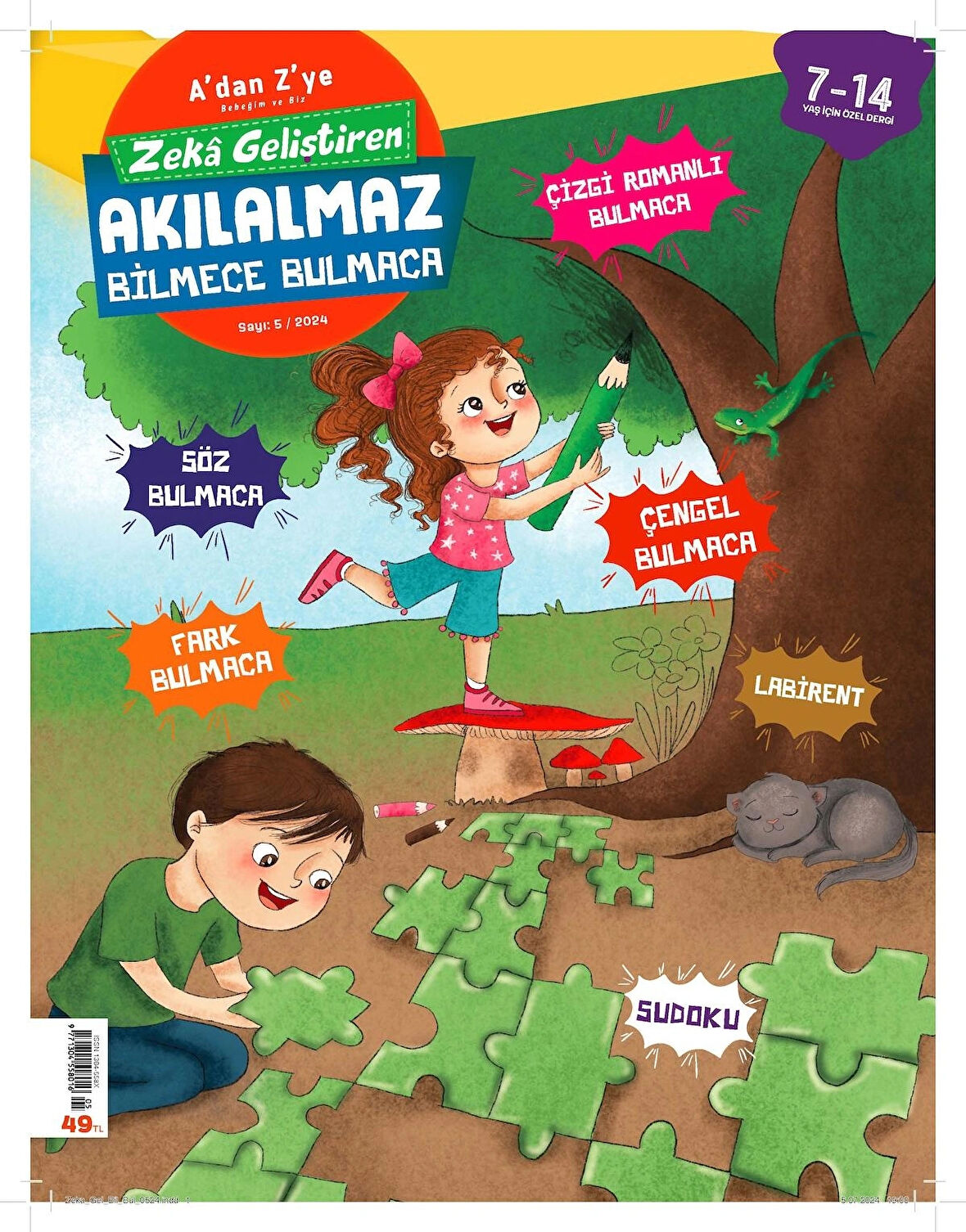 AKILALMAZ BİLMECE BULMACA 5 