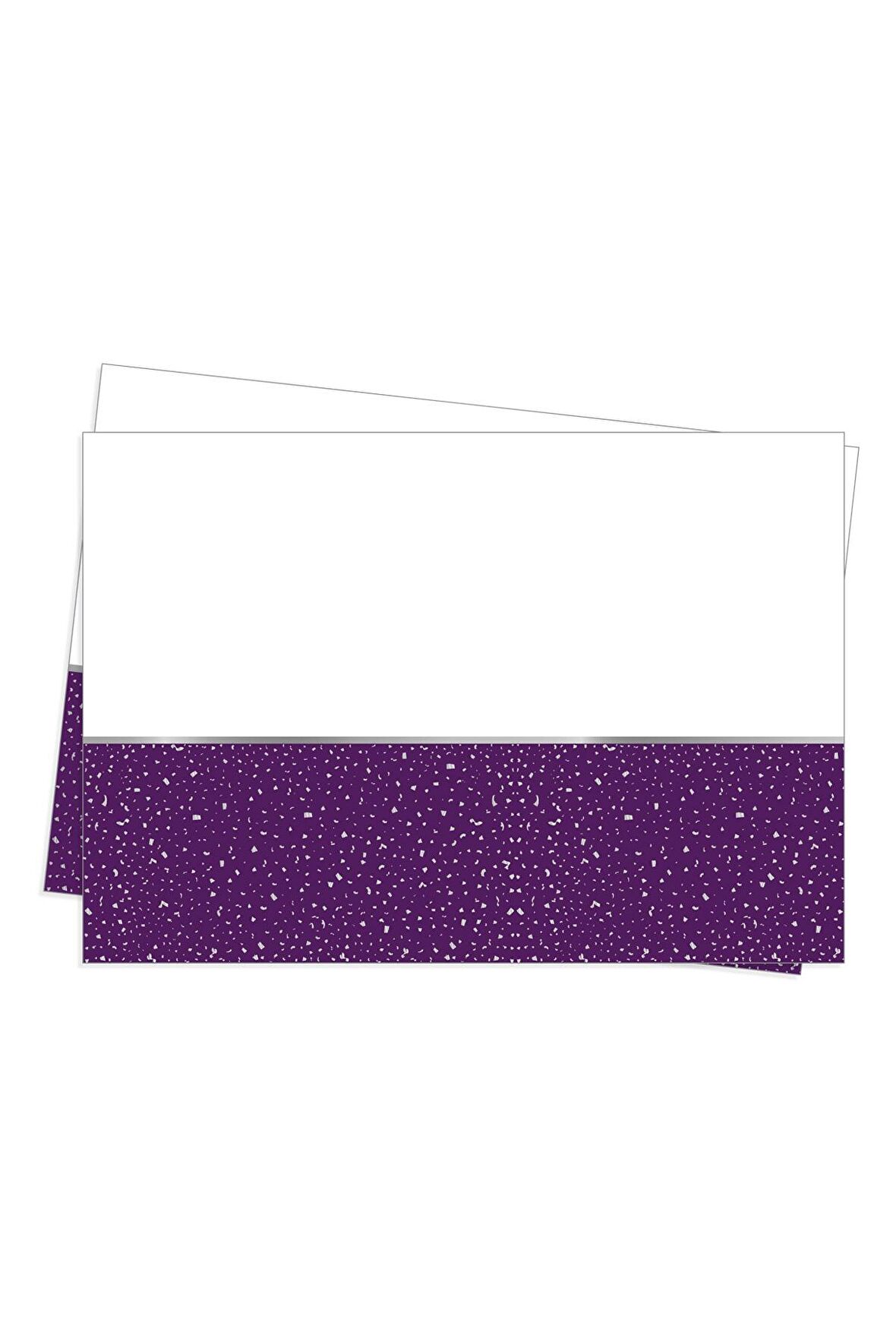 PARTY MOR MASA ÖRTÜSÜ 120X180(PLASTİK)