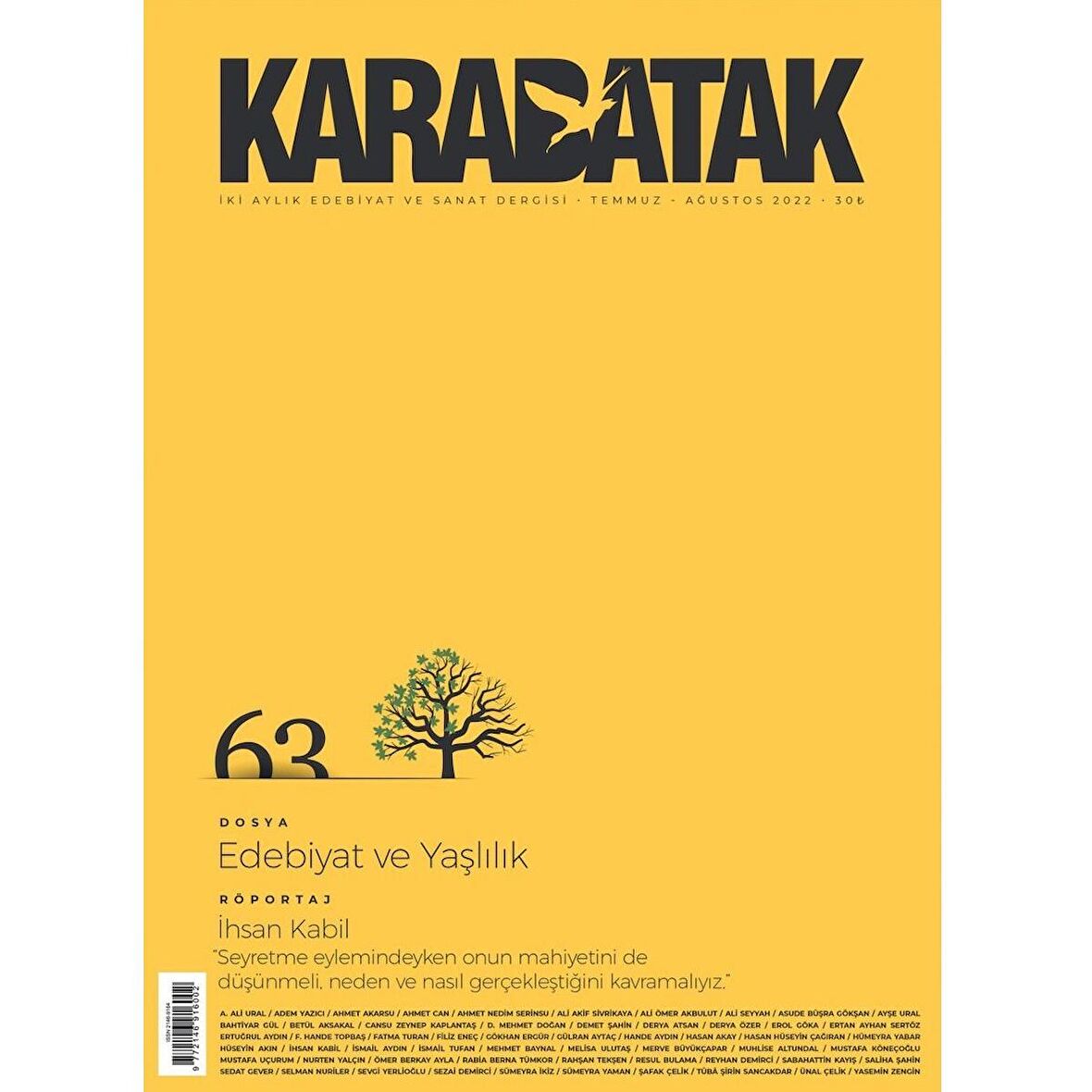 Karabatak 63.Sayı Temmuz-Ağustos 2022
