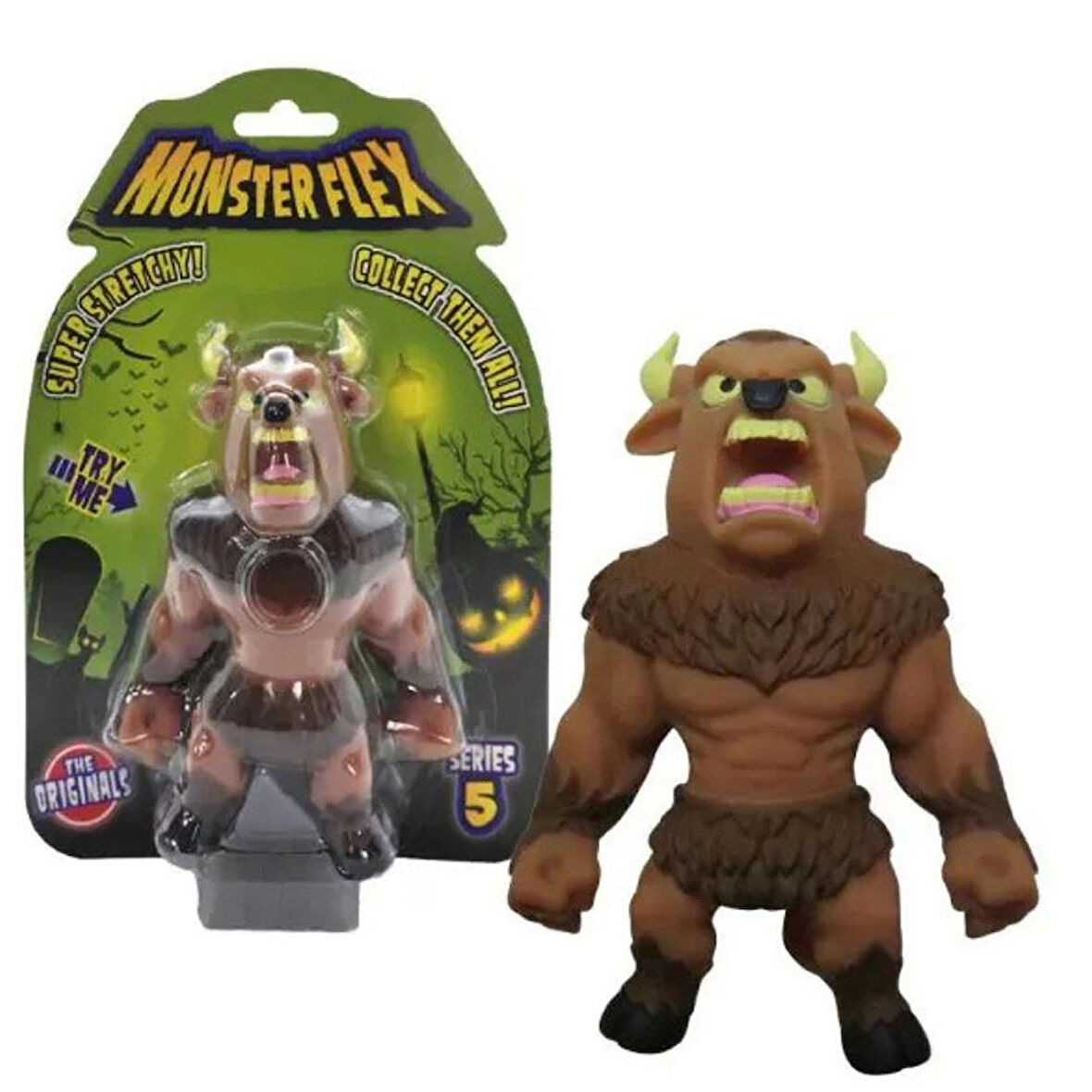 Monster Flex Süper Esnek Figür S5 15 cm - Minotaurus