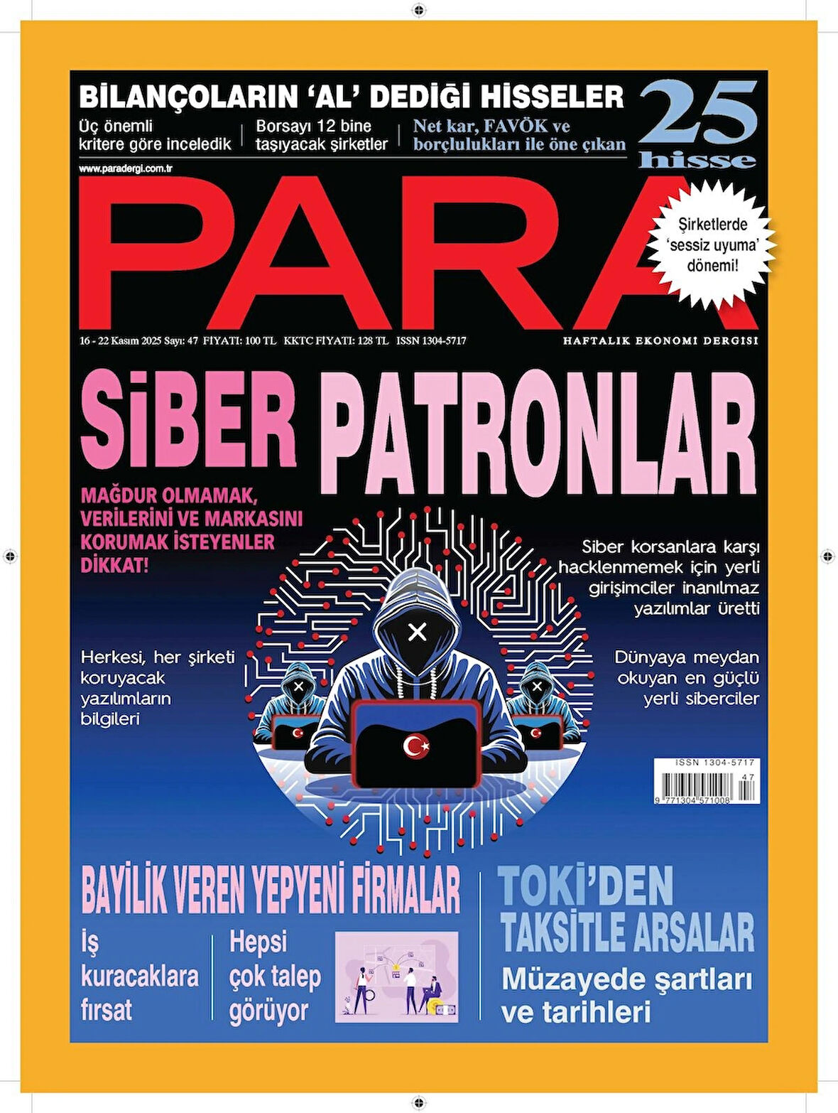 PARA 1 YIL ABONELİK ( YILDA 48 SAYI )