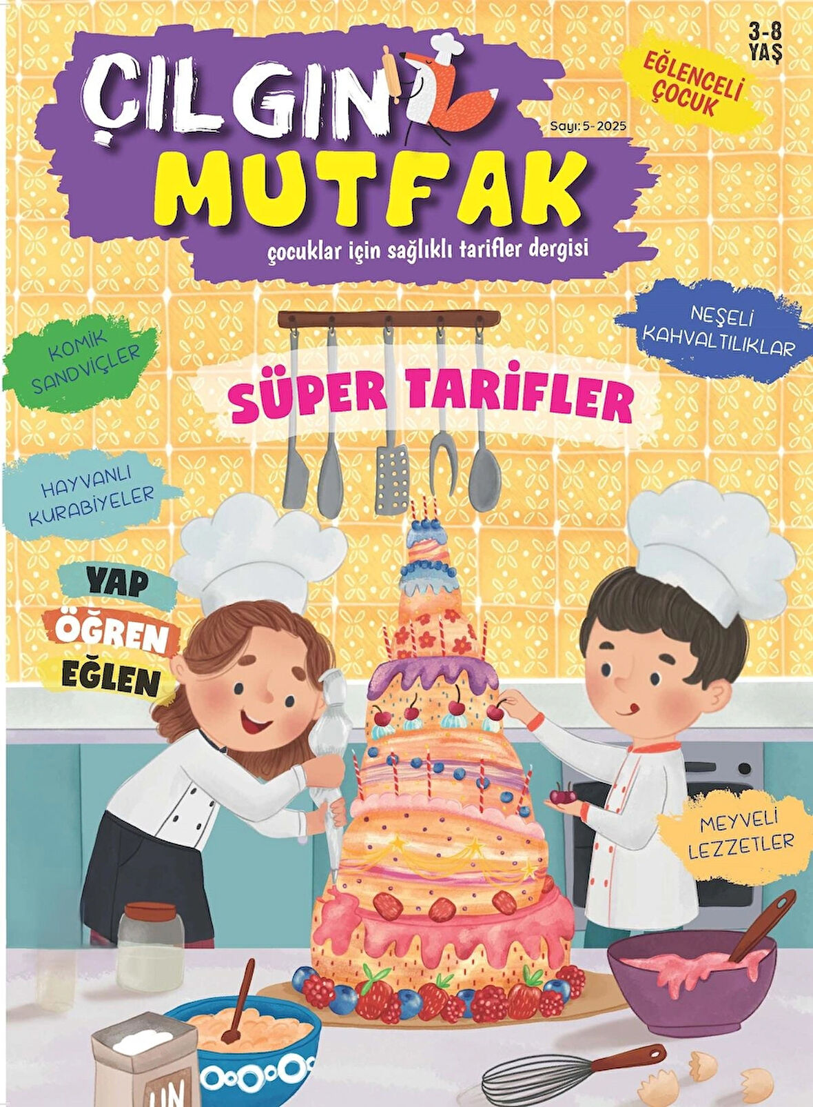 EĞLENCELİ ÇOCUK ÇILGIN MUTFAK SAYI 5