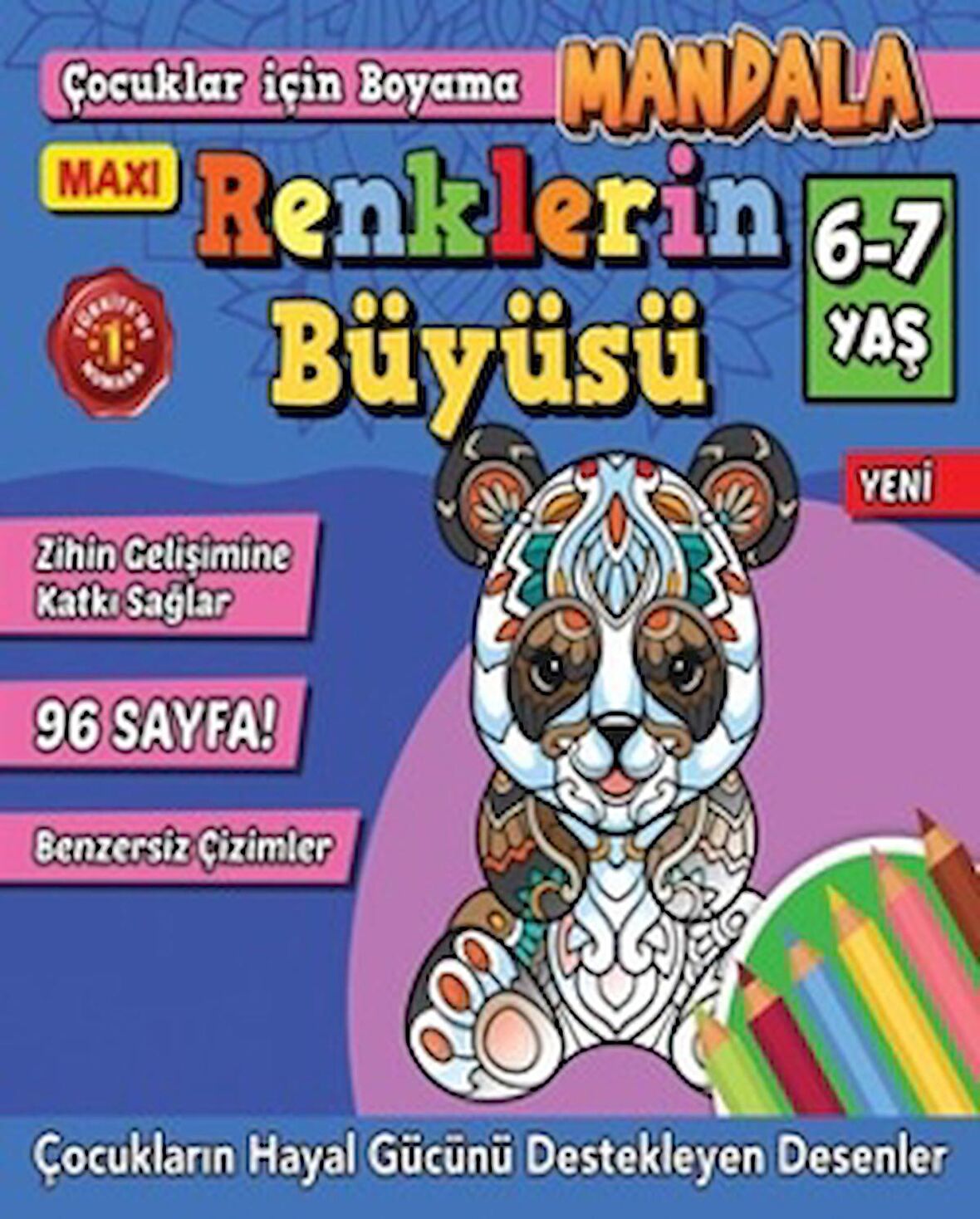Maxi Mandala Renklerin Büyüsü 7