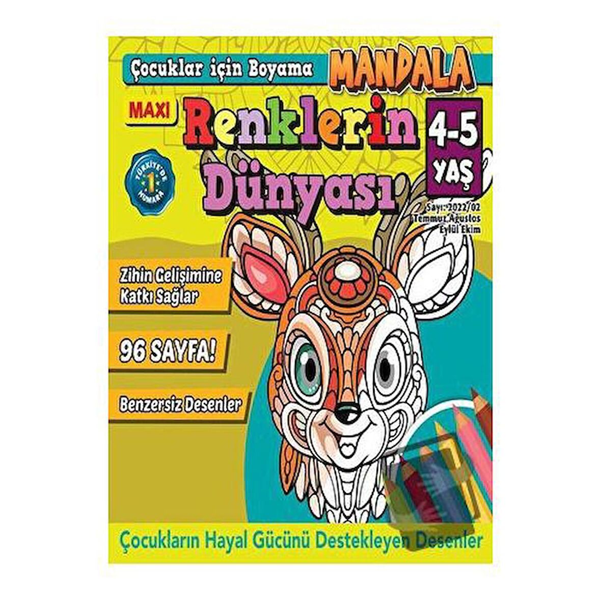 Maxi Mandala Renklerin Dünyası 3