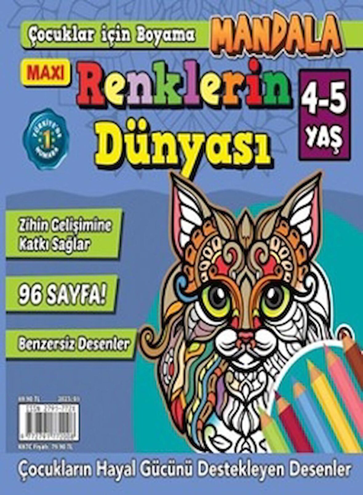 Maxi Mandala Renklerin Dünyası 5