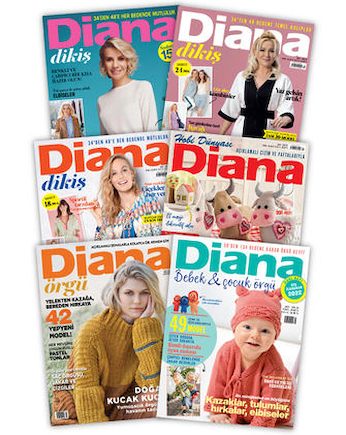 DİANA DİKİŞ+ÖRGÜ SERİSİ