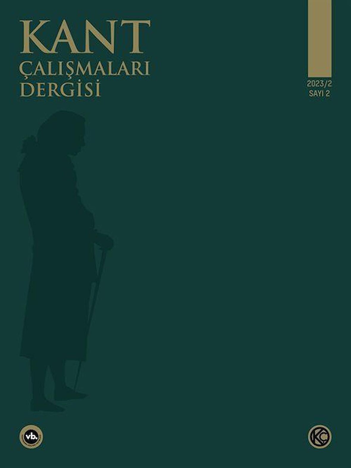 Kant Çalışmaları Dergisi (2023 Sayı 2) / Kolektif