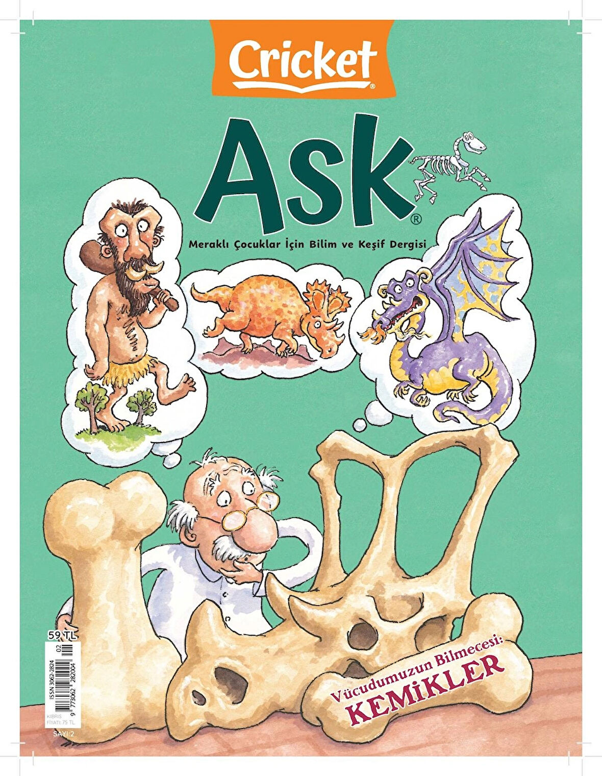 CRİCKET – ASK ( YILDA 5 SAYI )