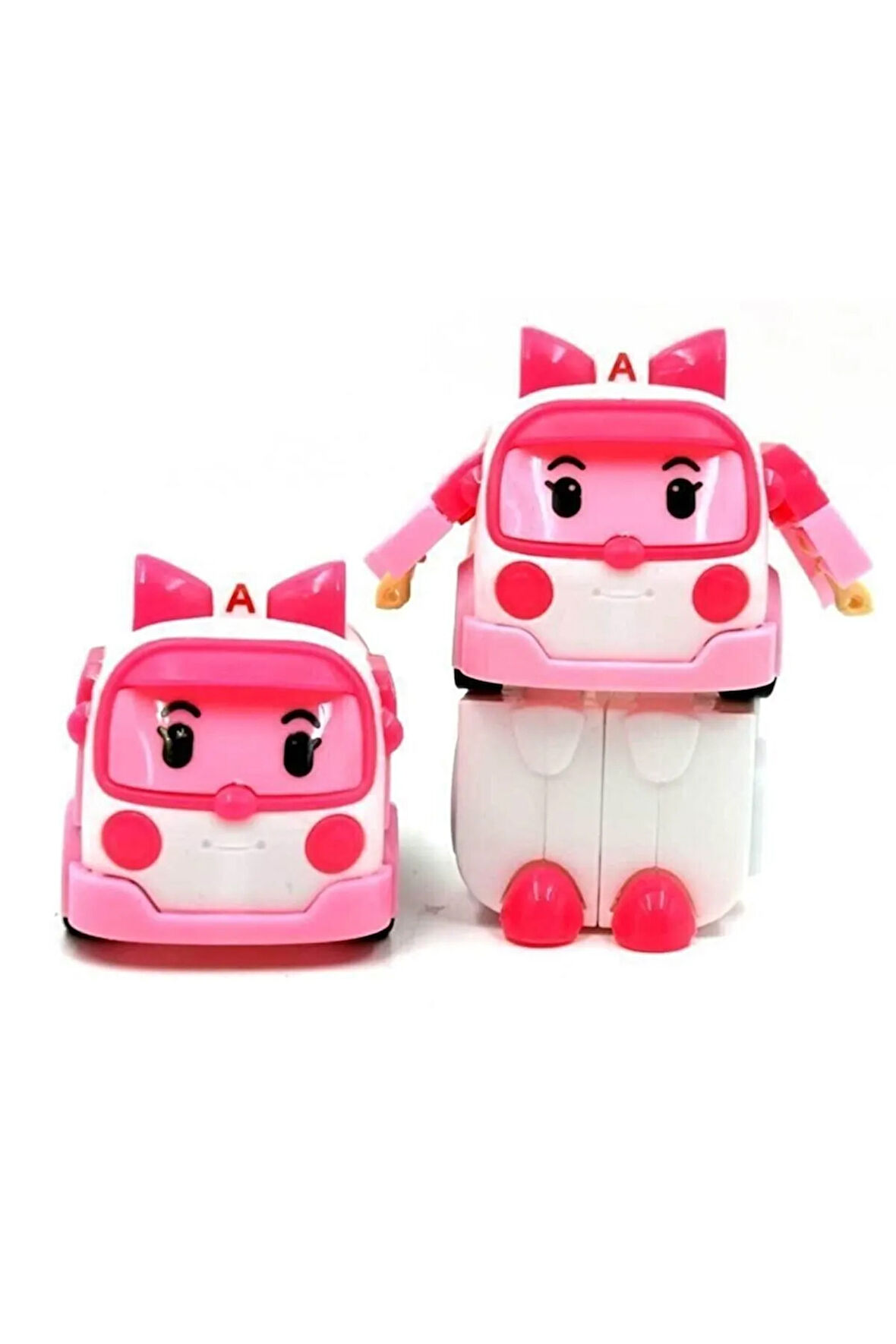 Amber Dönüşebilen Tekli Figür Amber Robota Dönüşen Araç