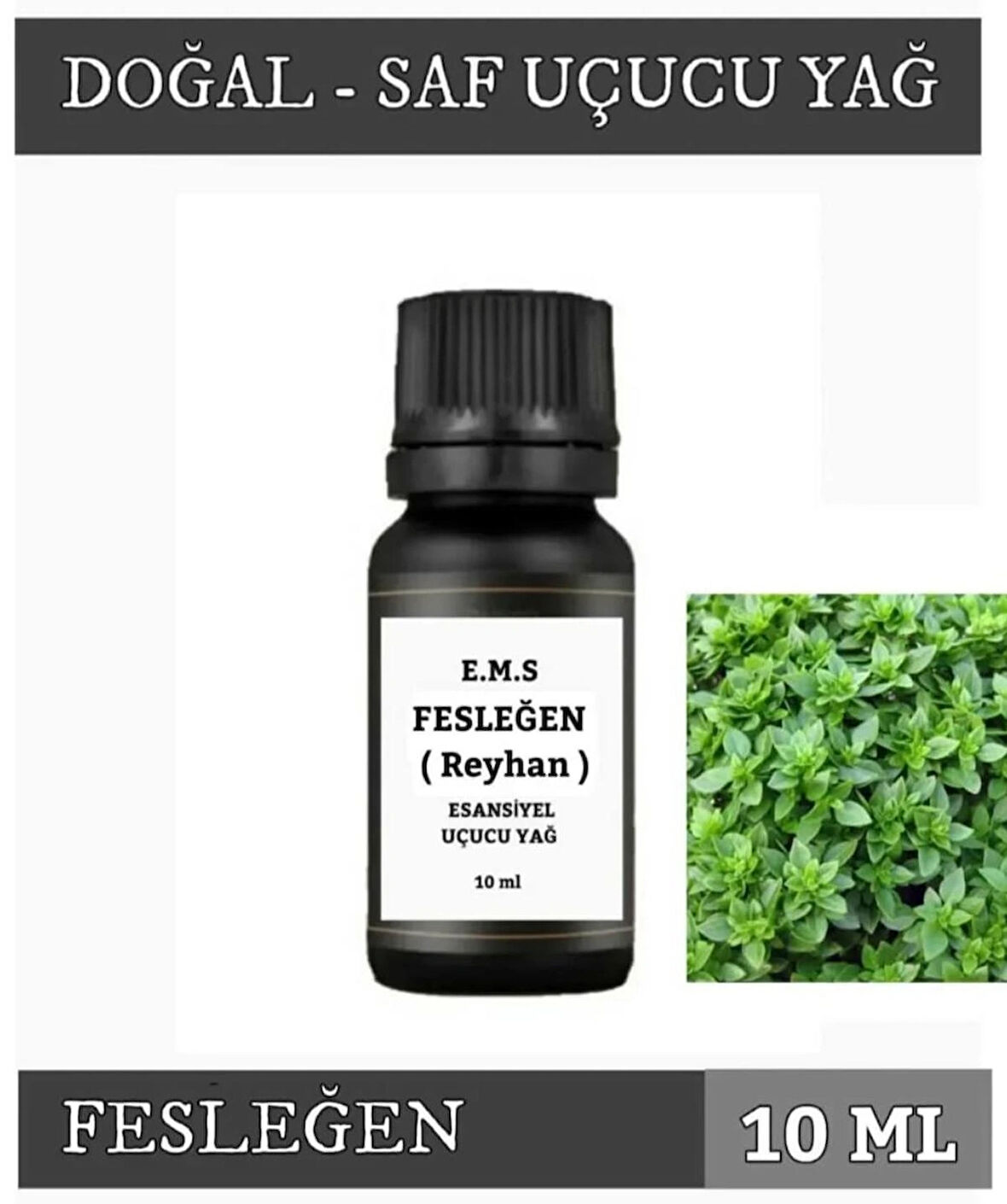 FESLEĞEN Uçucu Yağ Buhurdanlık Esansı Oda Kokusu DİFÜZÖR Uçucu Esansiyel Yağ Buhur Yağı 10 ML.