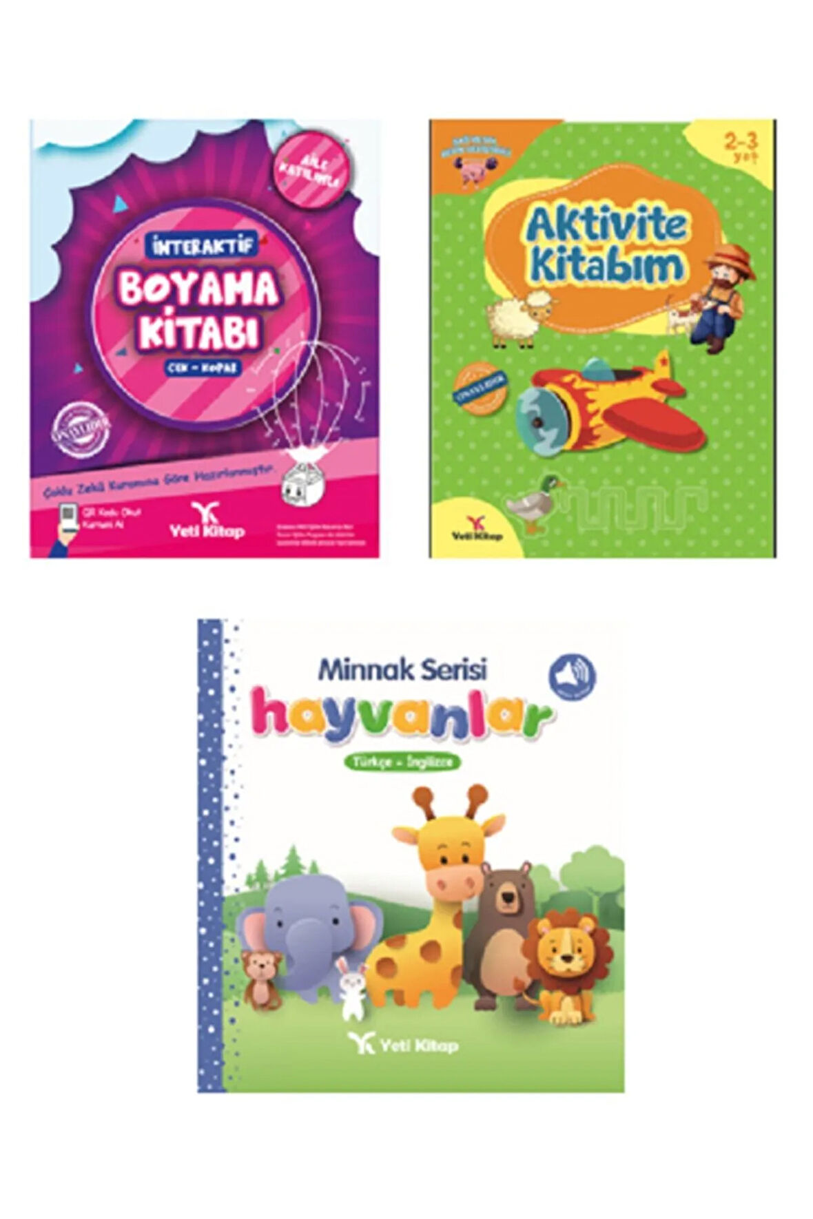 Dikkat Güçlendirme Kitap Seti Plus 3 Yaş Feyyaz Ulaş