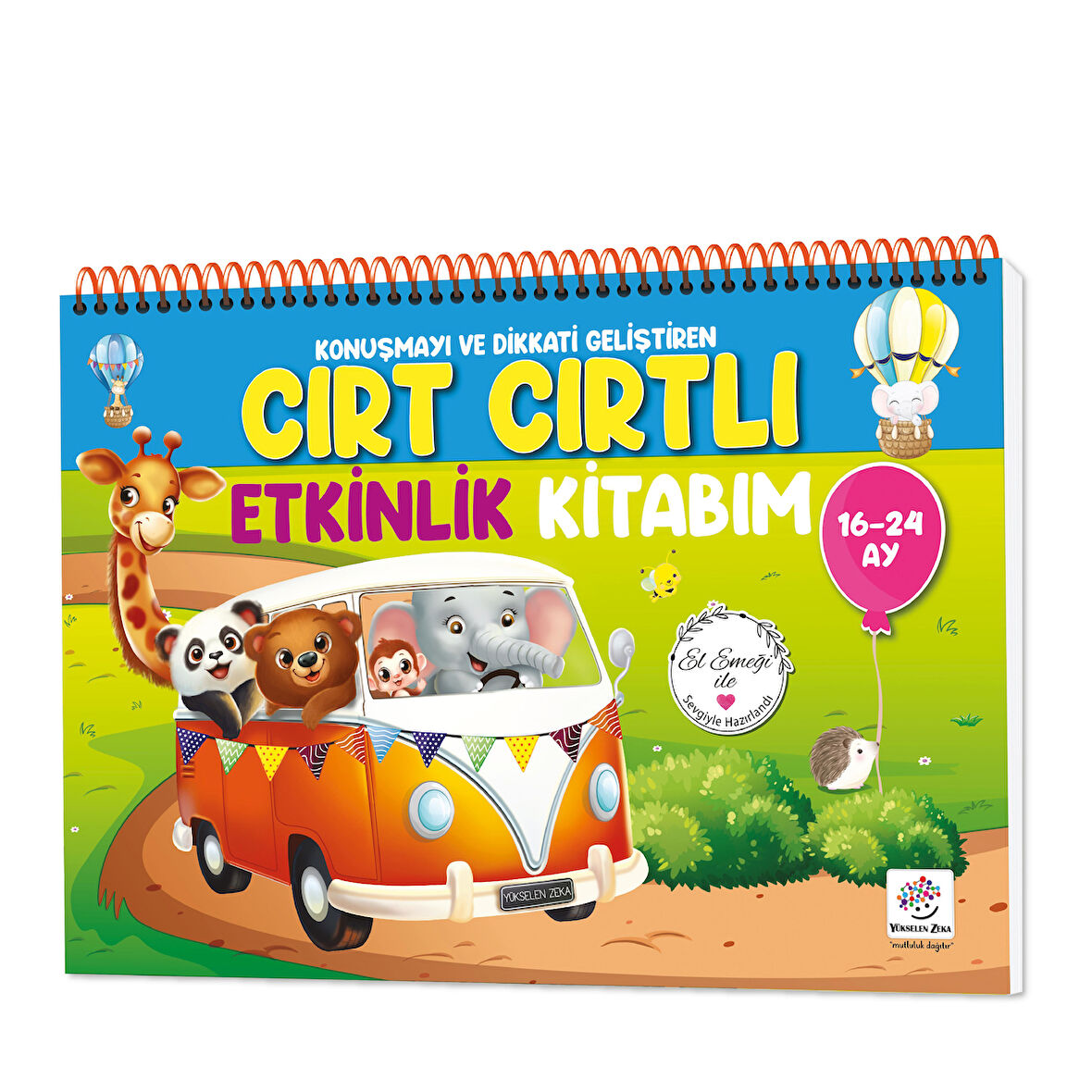 Cırt Cırtlı Etkinlik Kitabım 16-24 ay