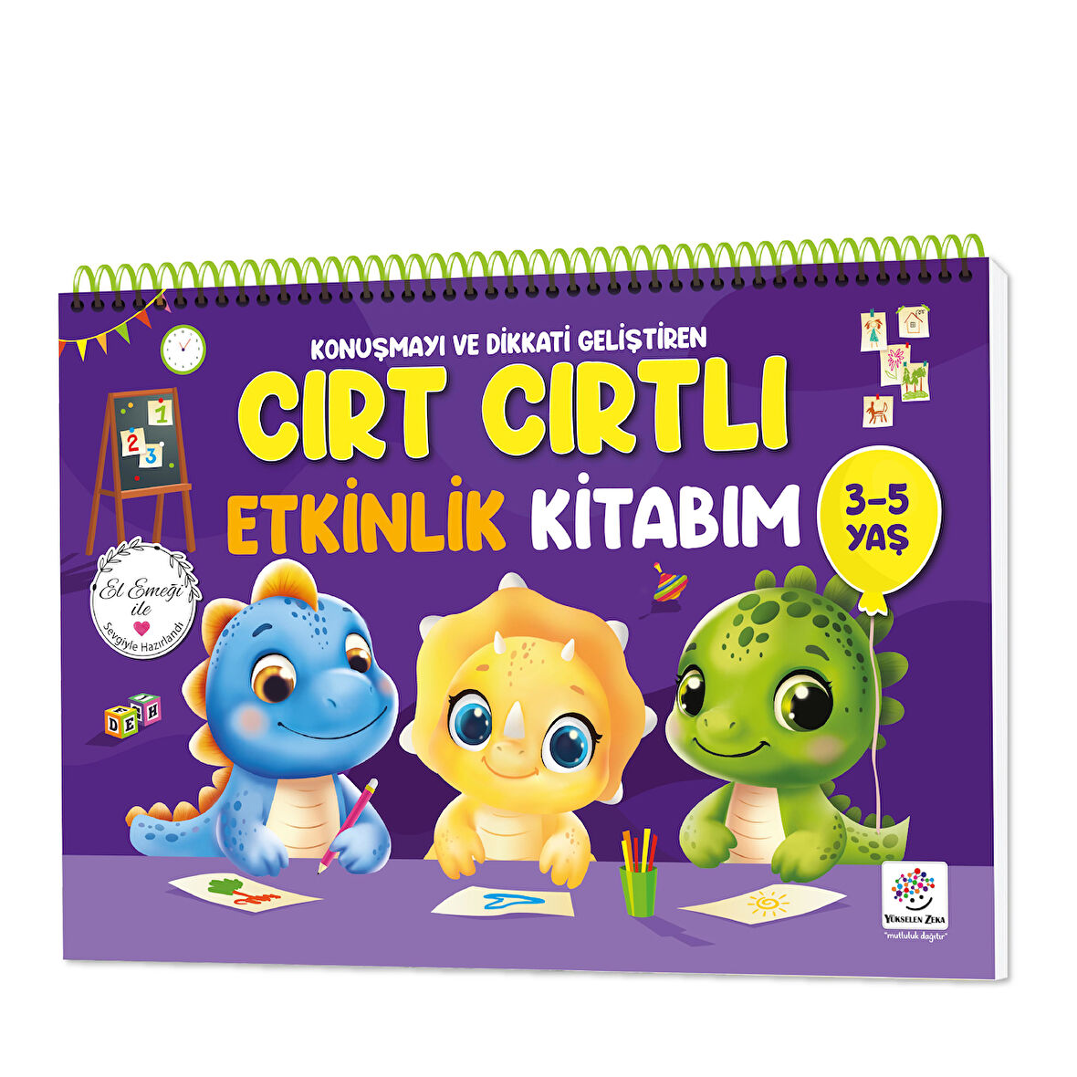 Cırt Cırtlı Etkinlik Kitabım 3-5 yaş