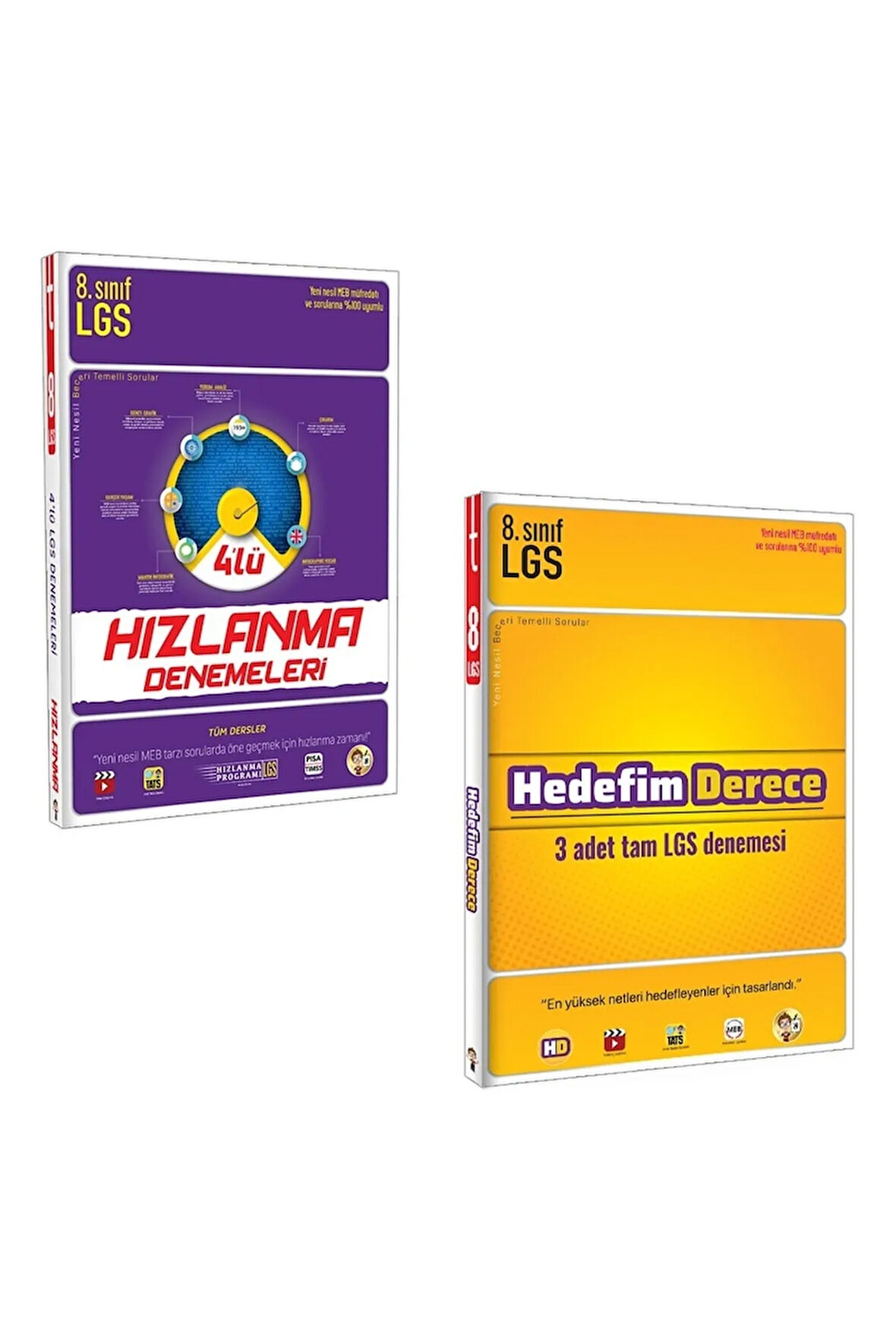 Lgs 4´lü Hızlanma Denemeleri + Hedefim Derece Denemeleri
