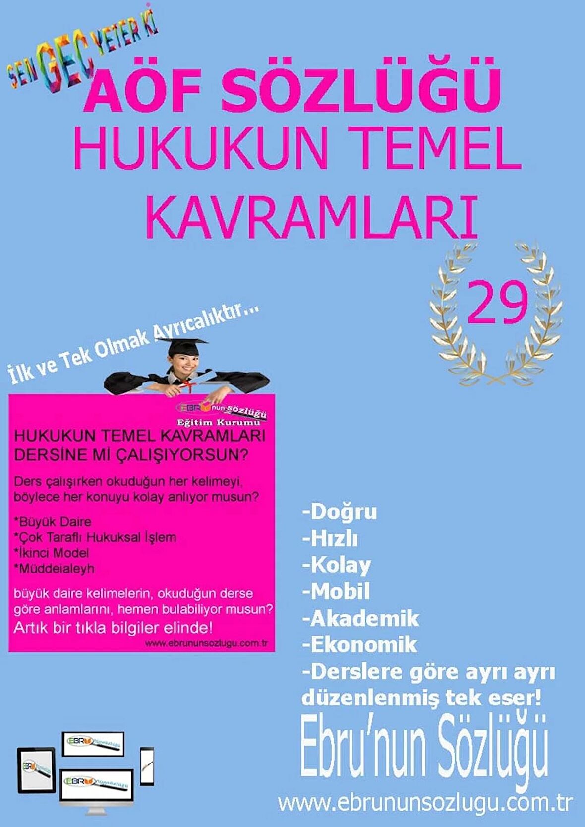 AÖF İİBF Ebrunun Sözlüğü-Hukukun Temel Kavramları E Sözlük