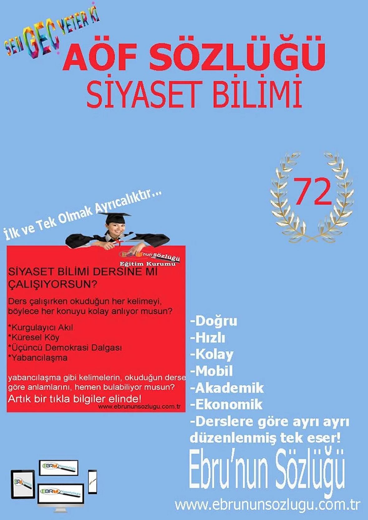 AÖF İİBF Ebrunun Sözlüğü-Siyaset Bilimi E Sözlük