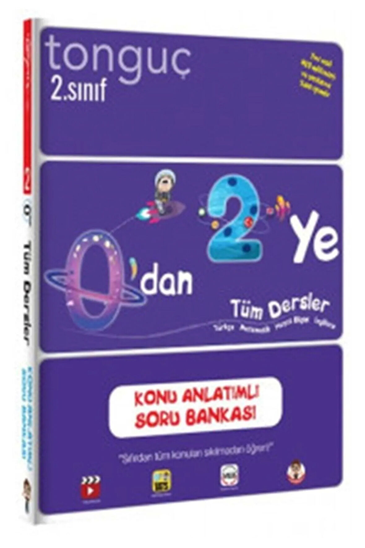 Tonguç 2. Sınıf 0'dan 2'ye Konu Anlatımlı Soru Bankası