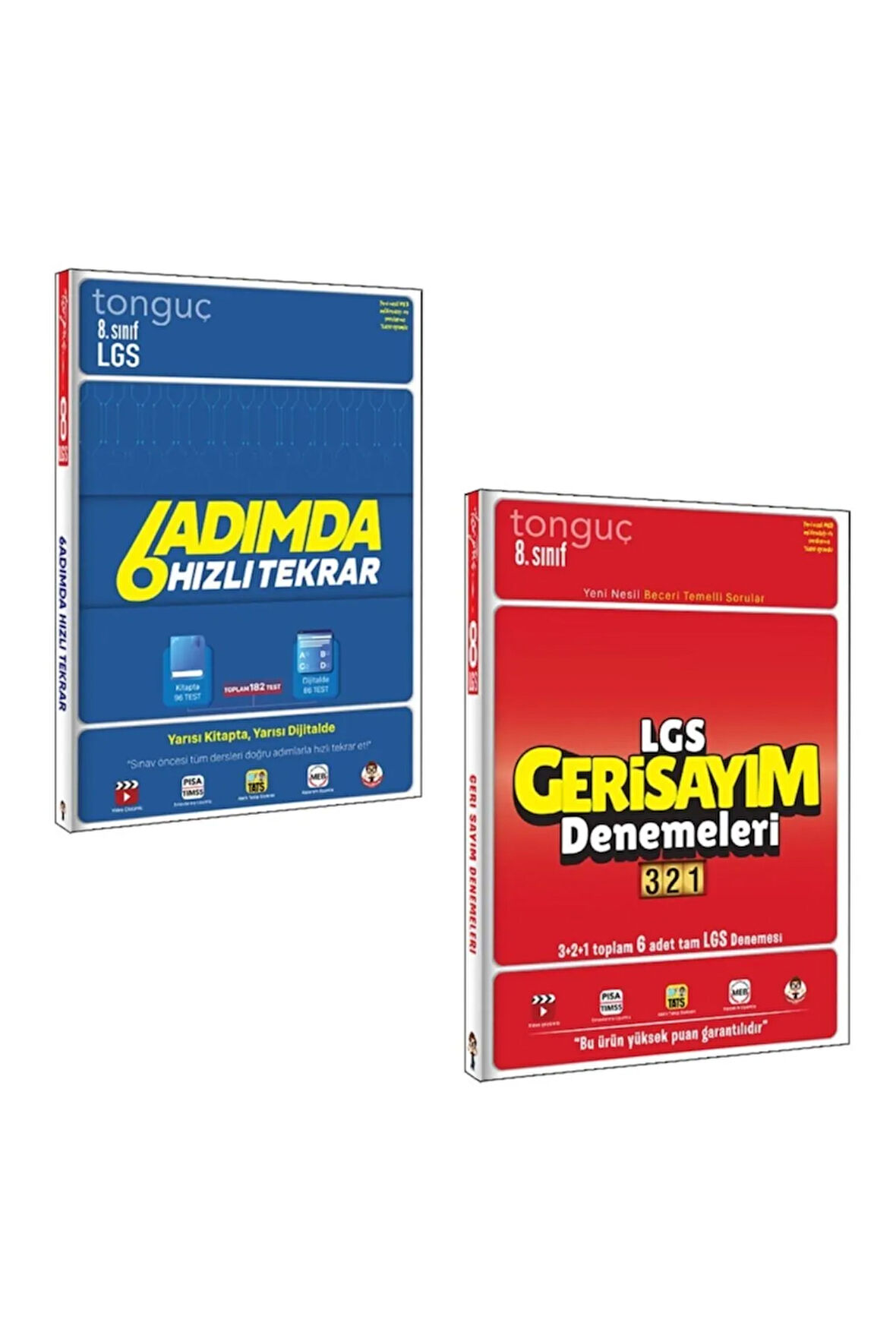 Lgs 6 Adımda Hızlı Tekrar + Lgs Geri Sayım Denemeleri 321
