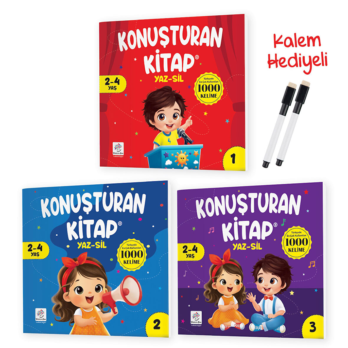 Konuşturan Kitap Serisi YAZ-SİL