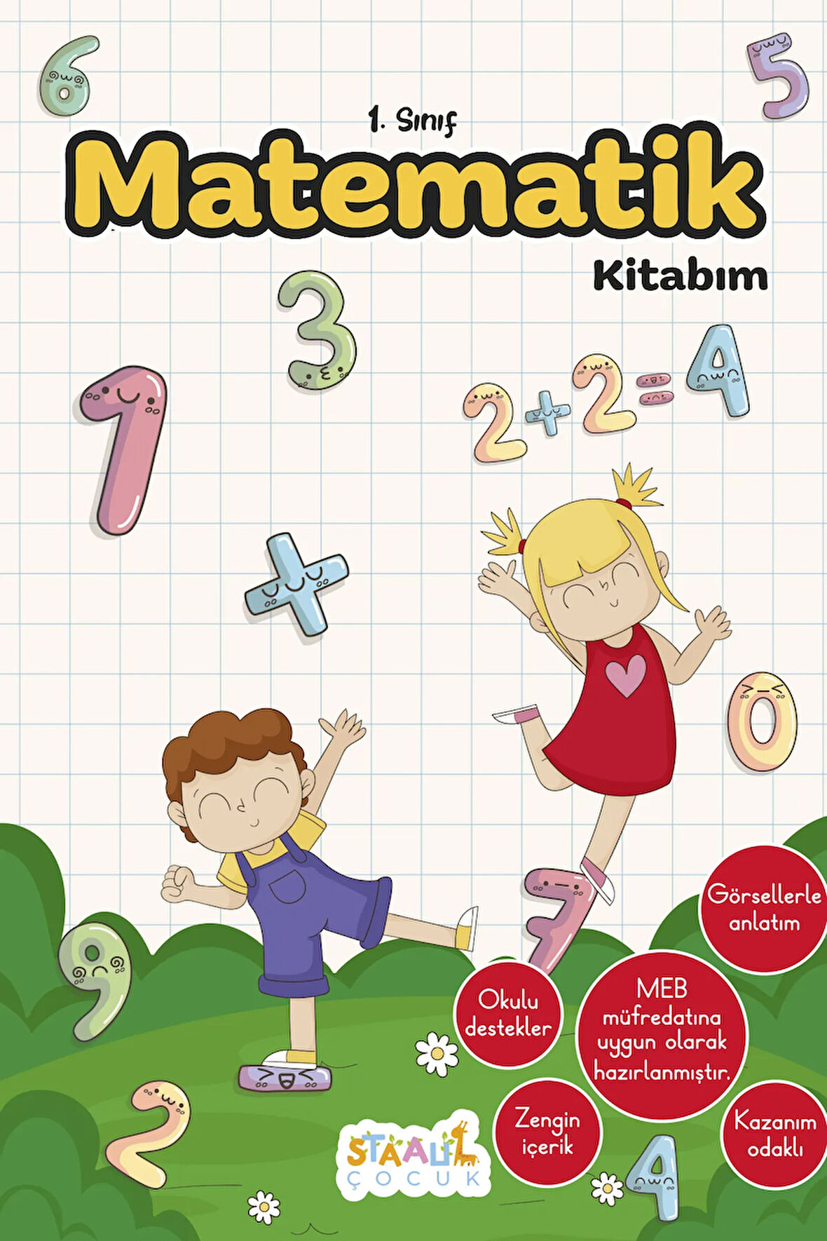 İlkokul 1. Sınıf Kaynak Kitapları Serisi / Matematik Kitabım (Yeni Müfredat)