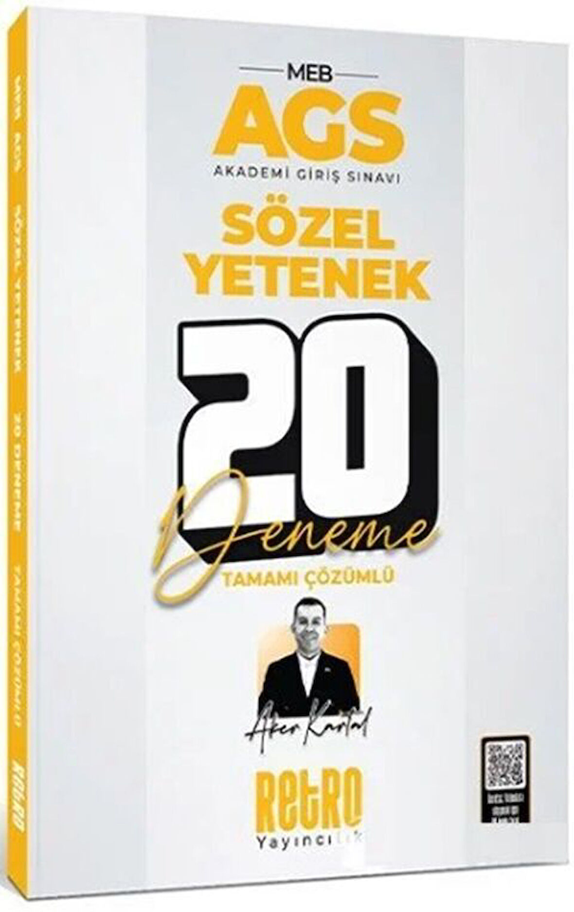Retro Yayıncılık 2025 MEB AGS Sözel Yetenek 20 Deneme